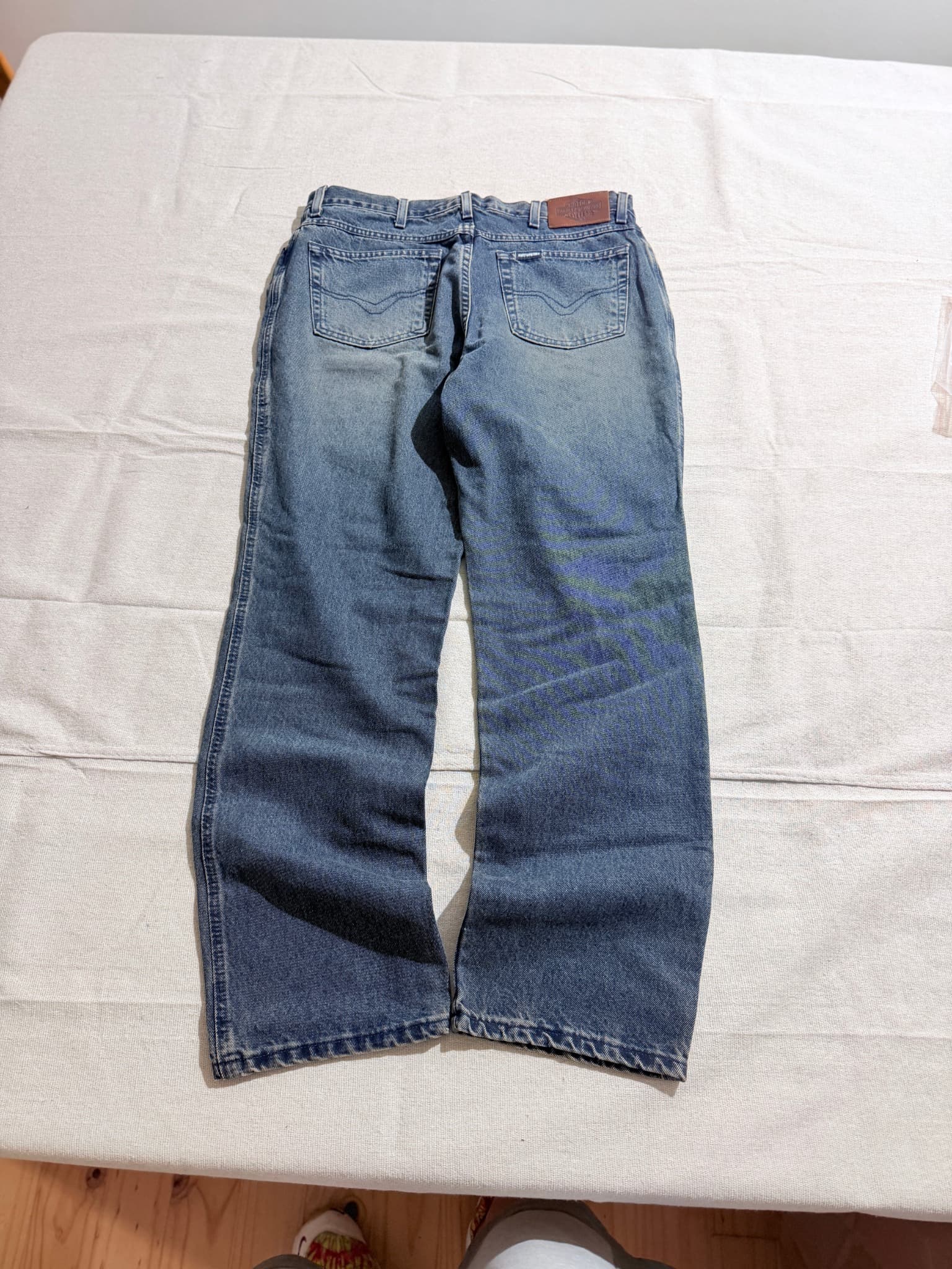 Harley-Davidson Biker Blues Vintage Denim Jeans — photo 2 of 9