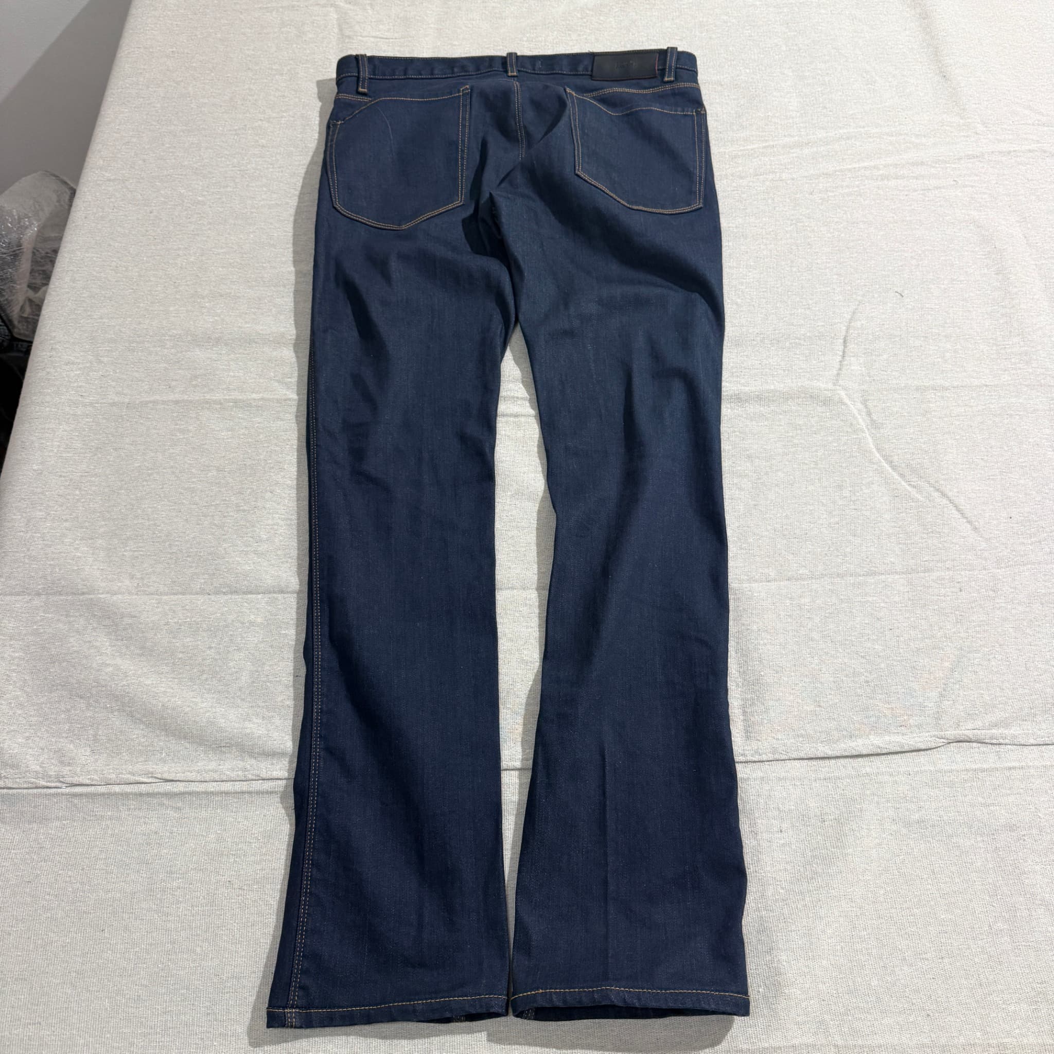 Hugo Dark Blue Slim Fit Denim Jeans — photo 6 of 7