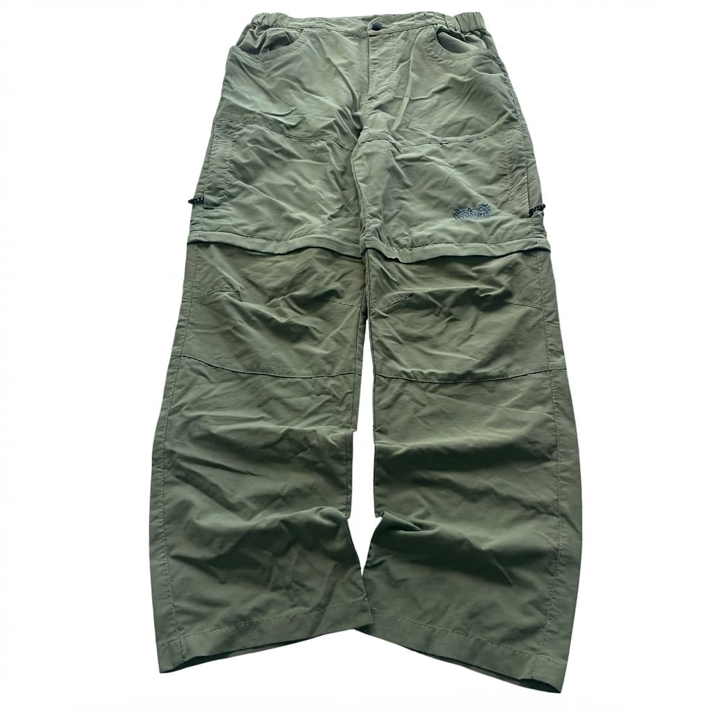 Jack Wolfskin Men's Convertible Hiking Pants Olive L