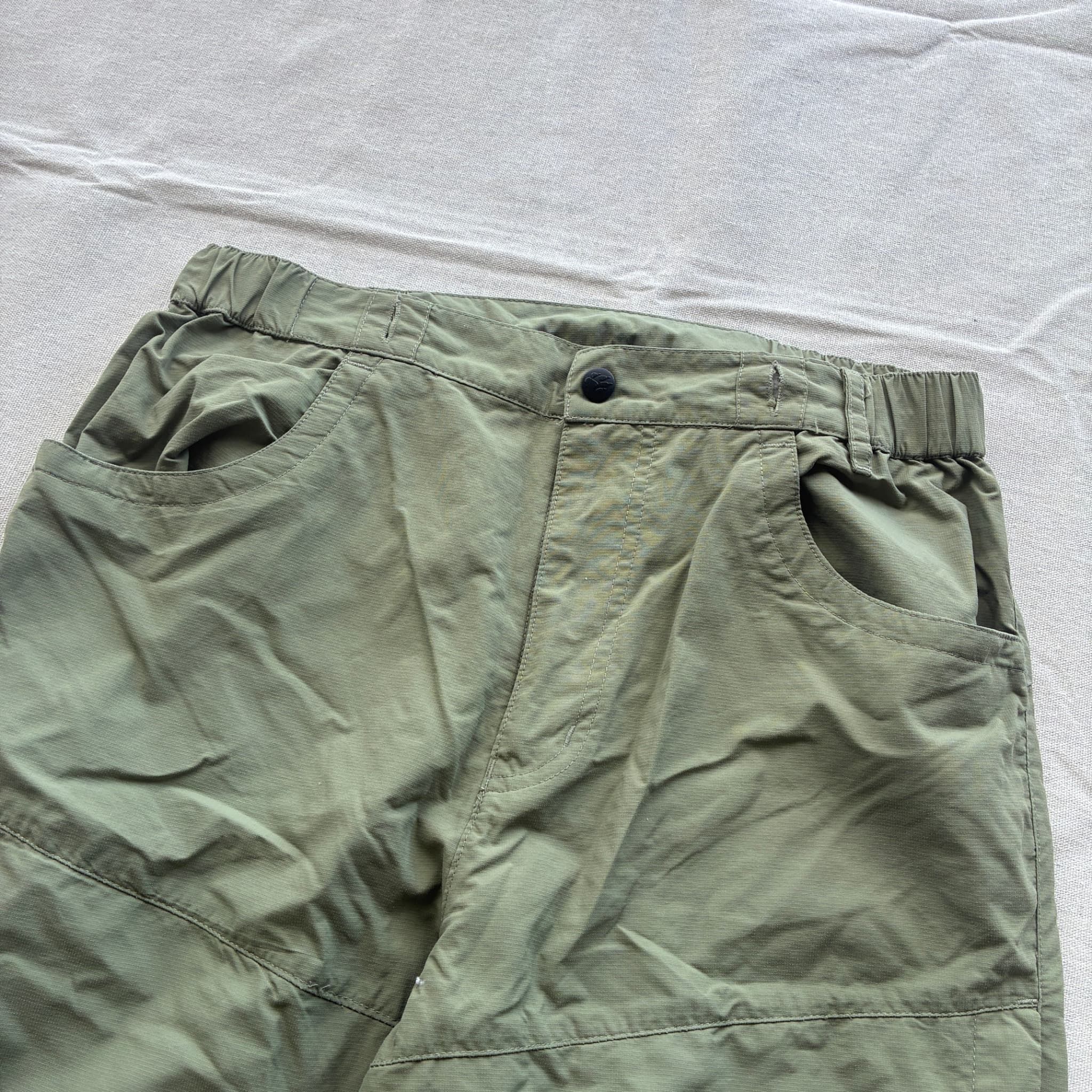Jack Wolfskin Men's Convertible Hiking Pants Olive L — photo 3 of 6