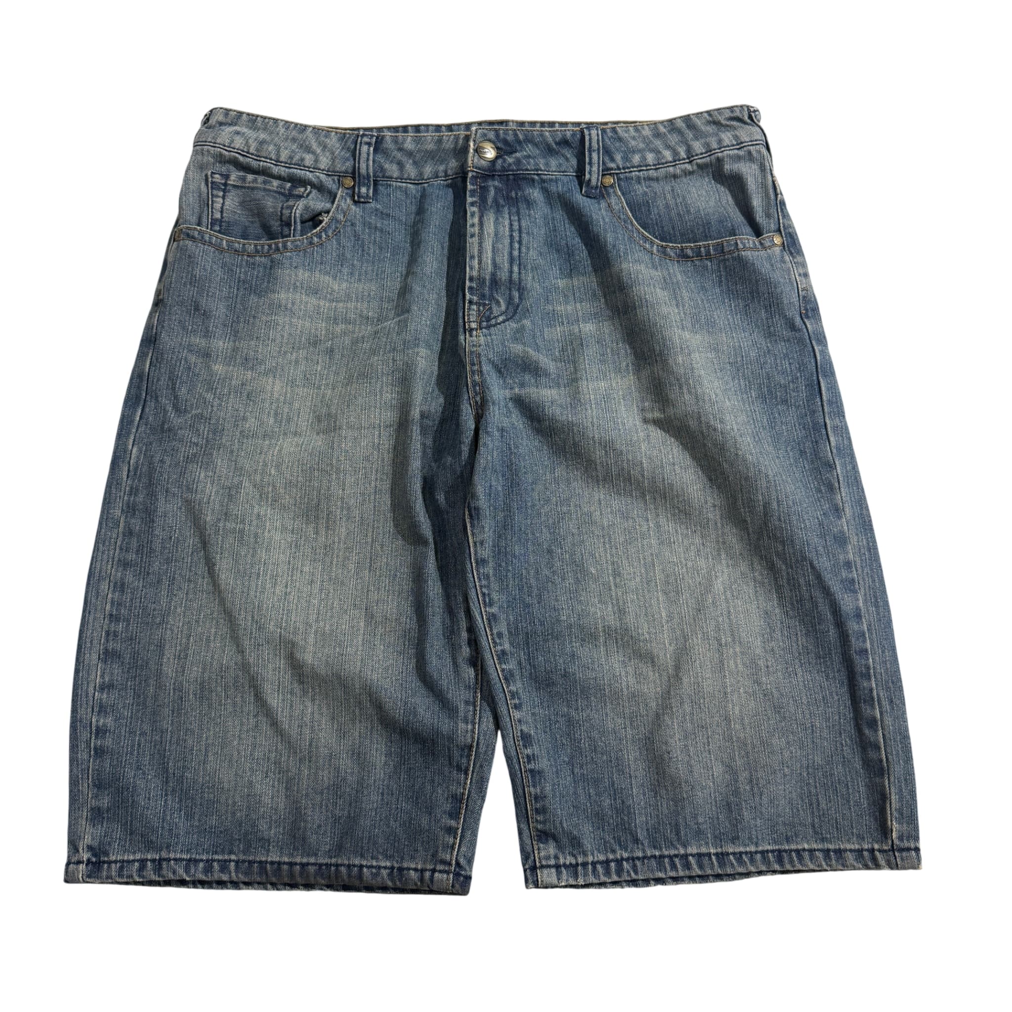 Jay Jays Men's Dark Acid Wash Denim Shorts Size 38 — photo 1 of 6