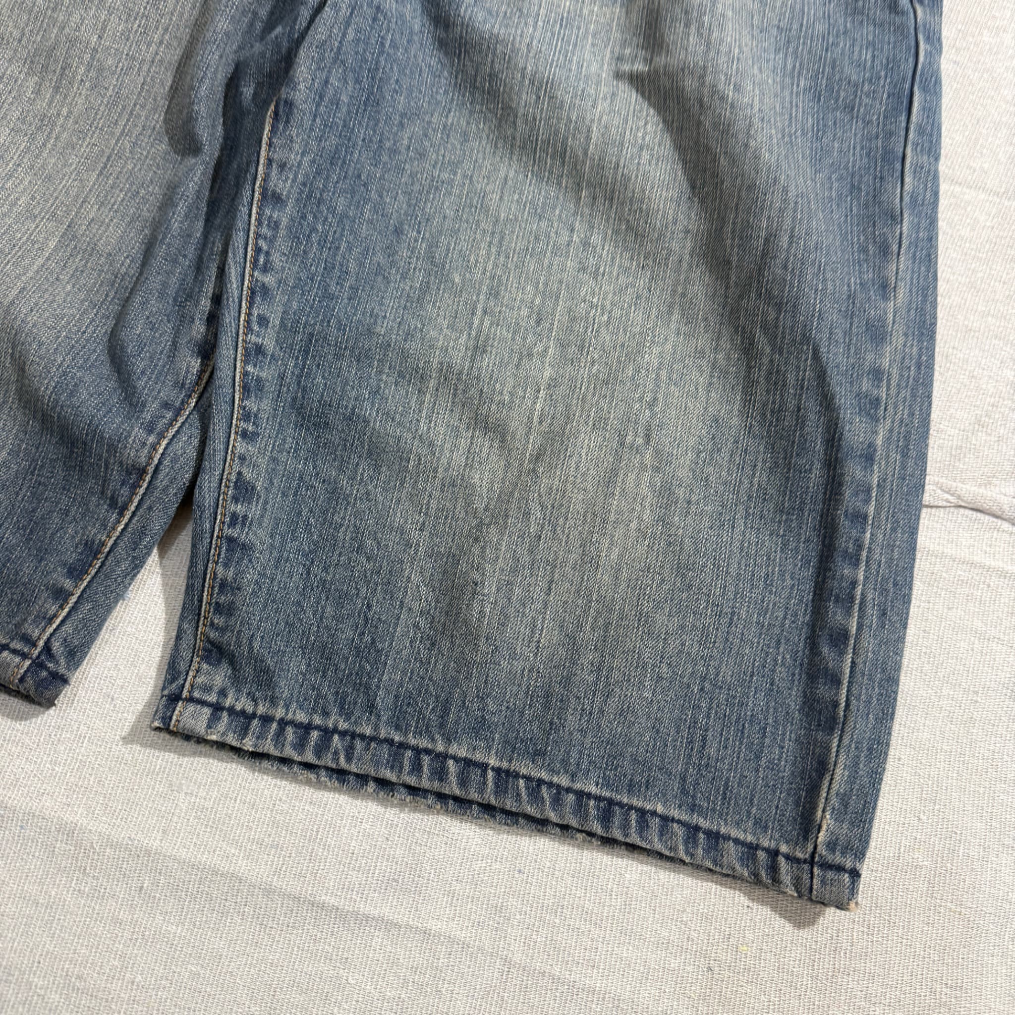 Jay Jays Men's Dark Acid Wash Denim Shorts Size 38 — photo 2 of 6