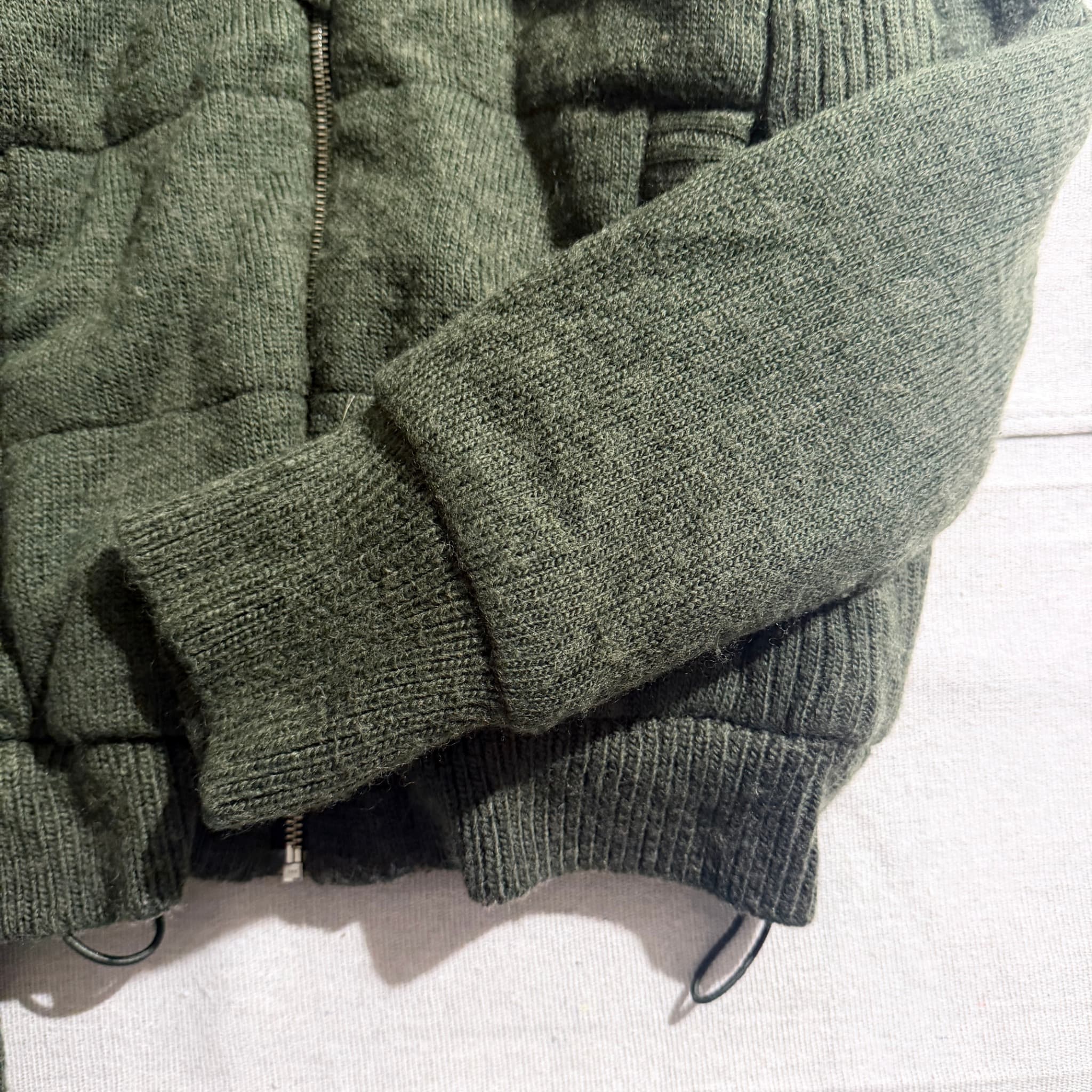 JNBY Green Knit Puffer Jacket — photo 4 of 18