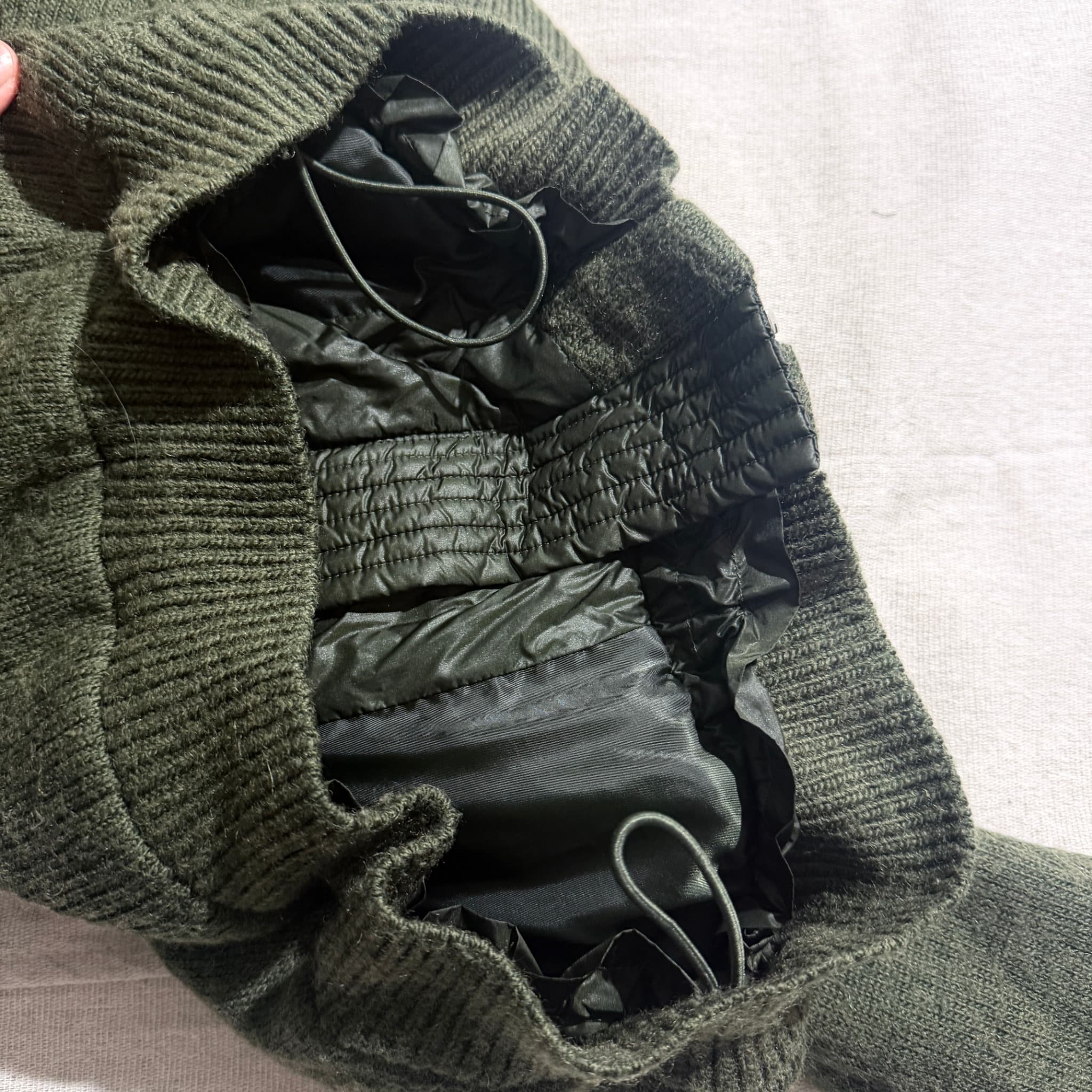 JNBY Green Knit Puffer Jacket — photo 5 of 18