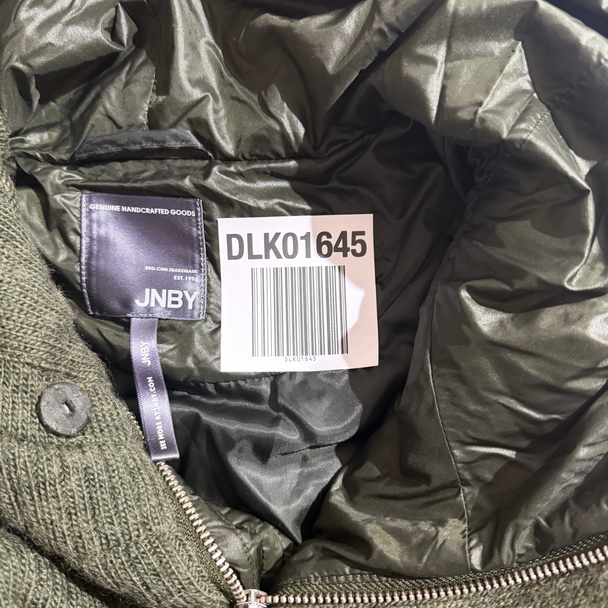 JNBY Green Knit Puffer Jacket — photo 9 of 18