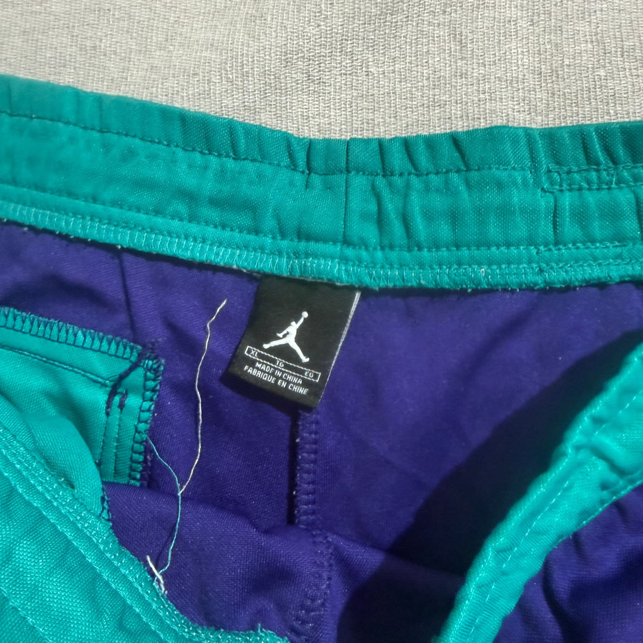 Jordan Jumpman Basketball Shorts Purple Teal — photo 4 of 7