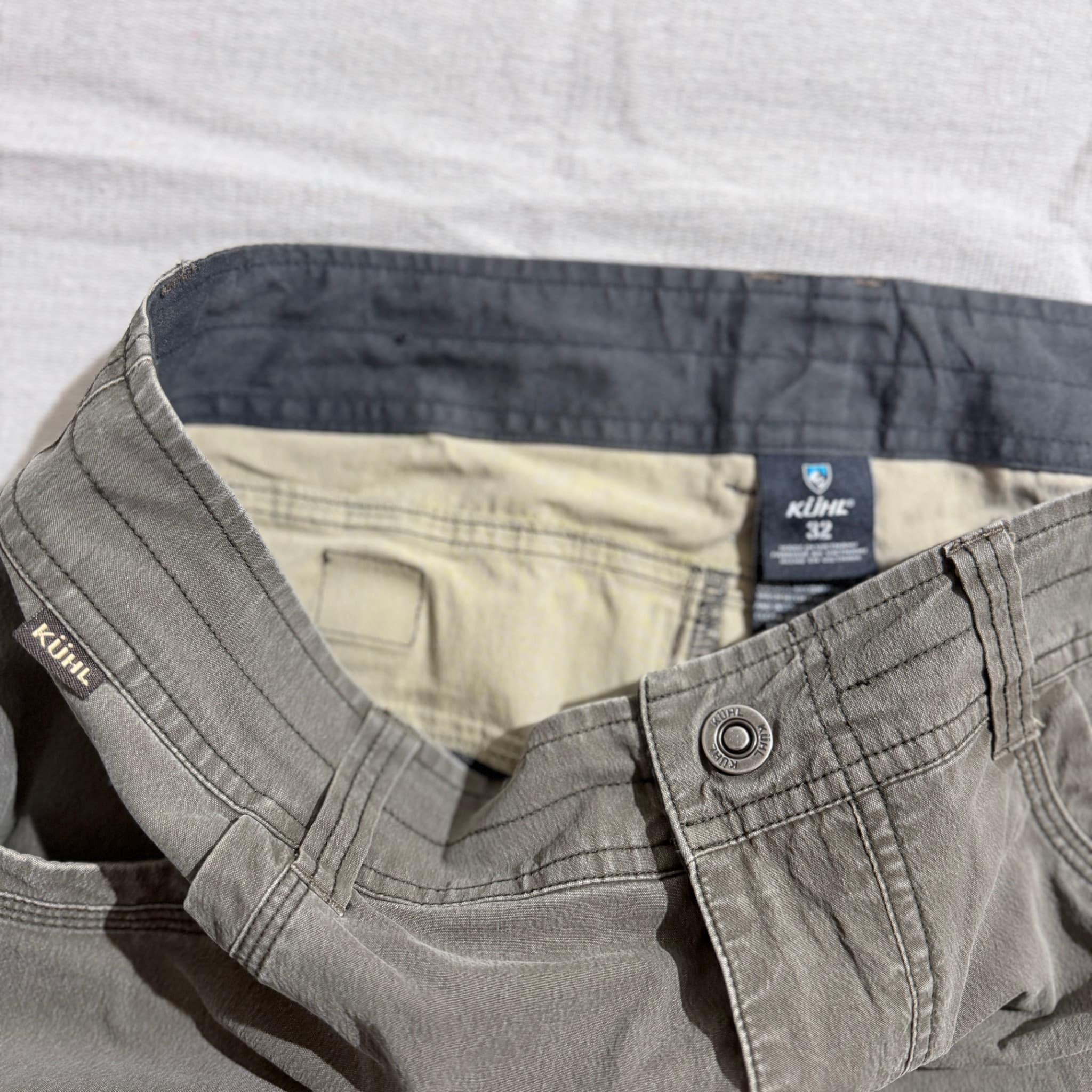 KÜHL Renegade Cargo Shorts Green Size 32 — photo 4 of 7