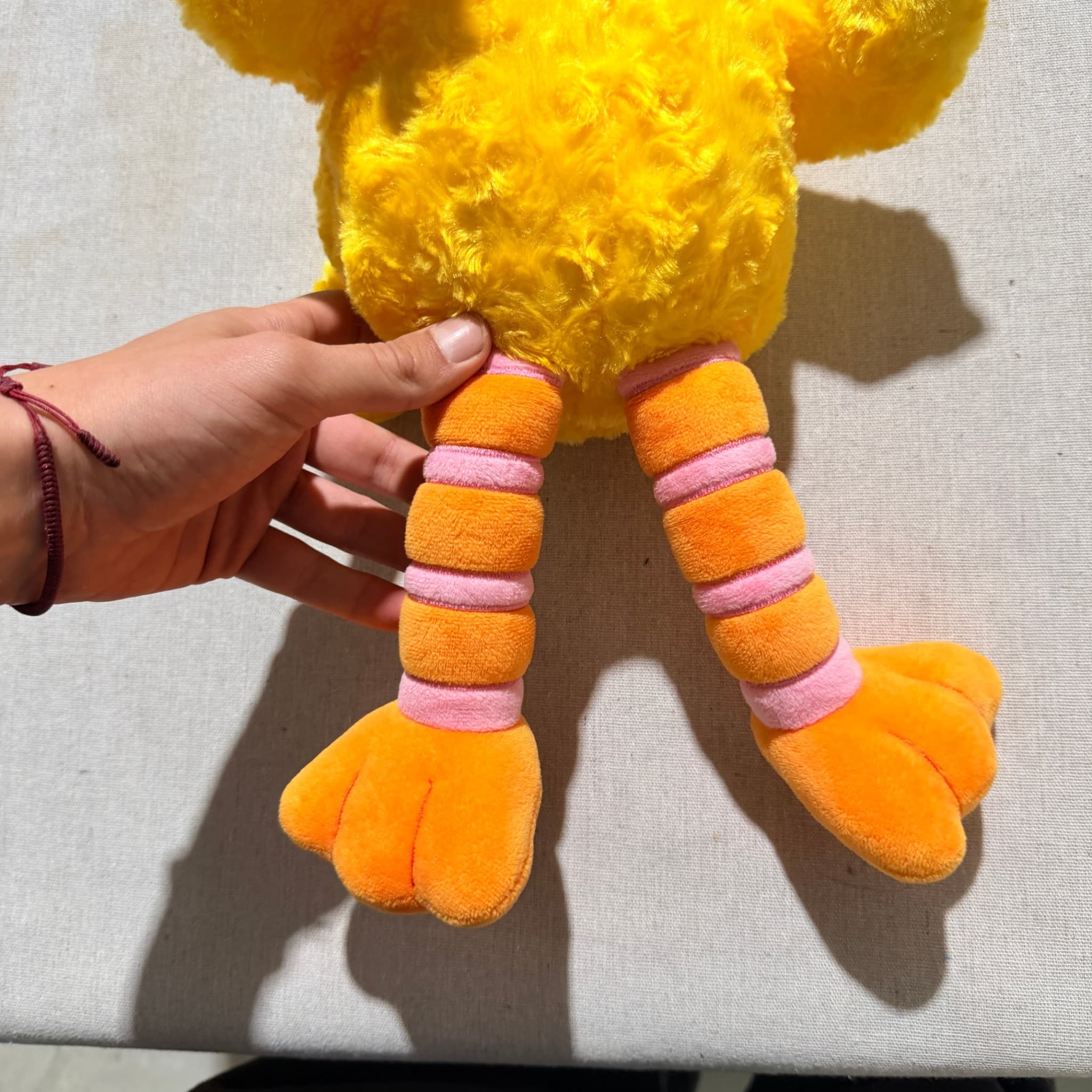 KAWS x Sesame Street Big Bird Plush Toy Yellow — photo 3 of 7
