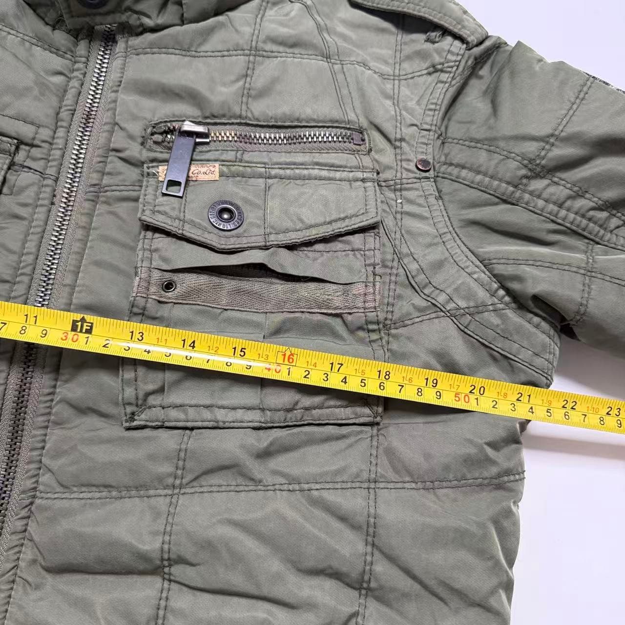 Khujo Military Style Quilted Field Jacket — photo 5 of 8