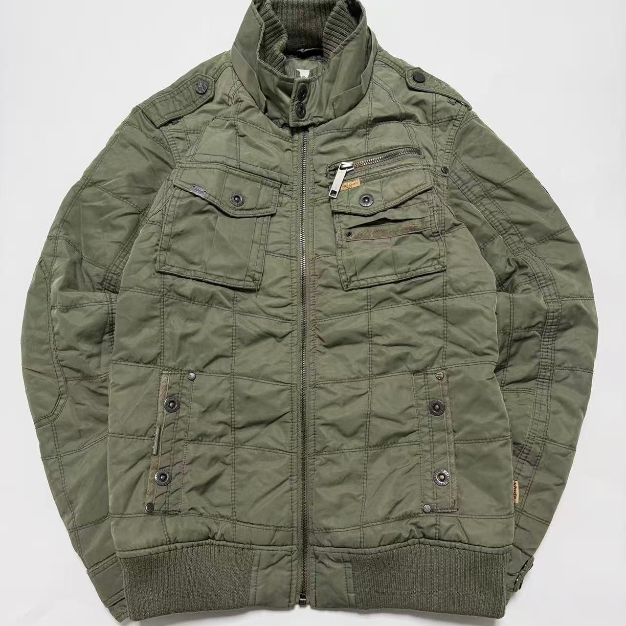Khujo Military Style Quilted Field Jacket — photo 1 of 8