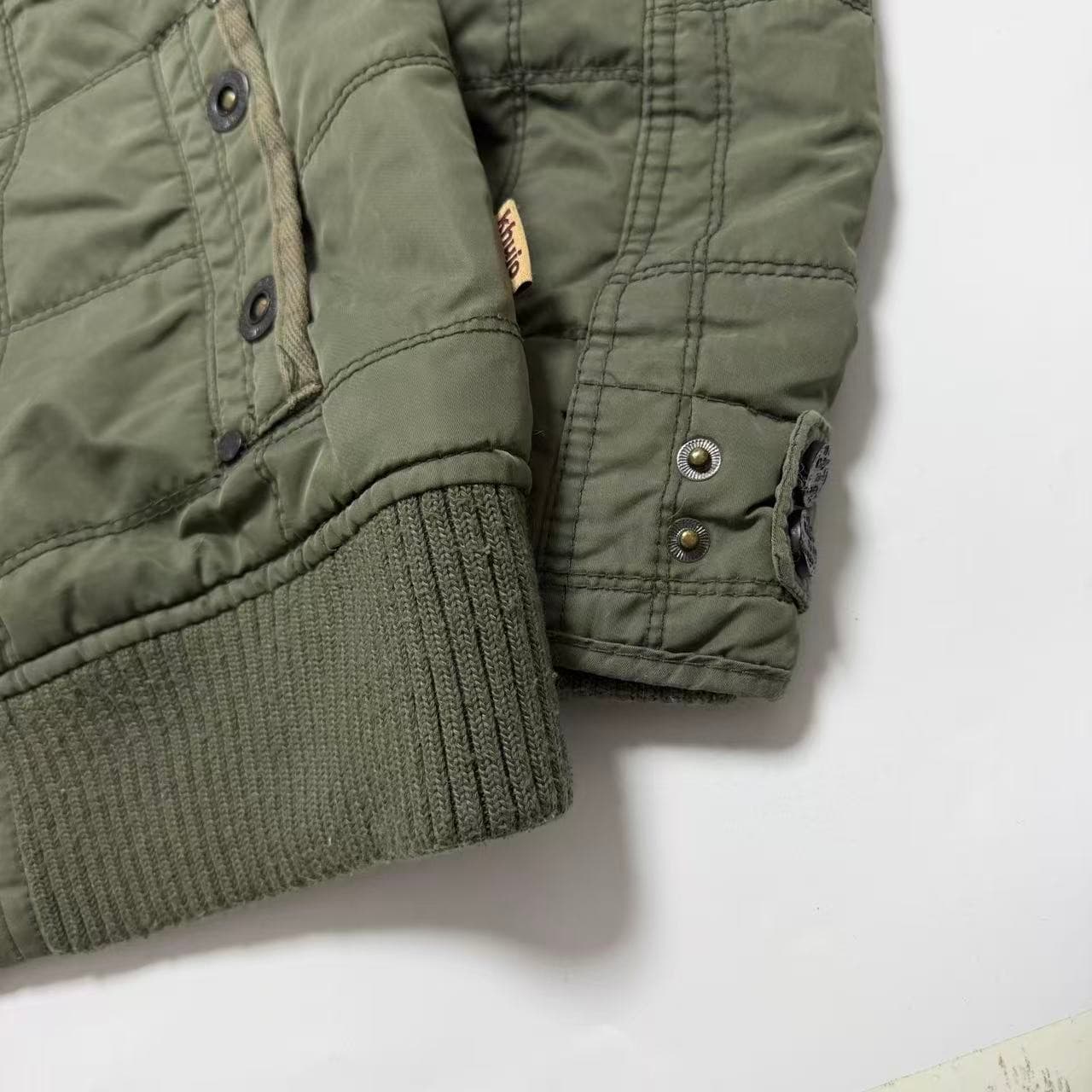 Khujo Military Style Quilted Field Jacket — photo 4 of 8