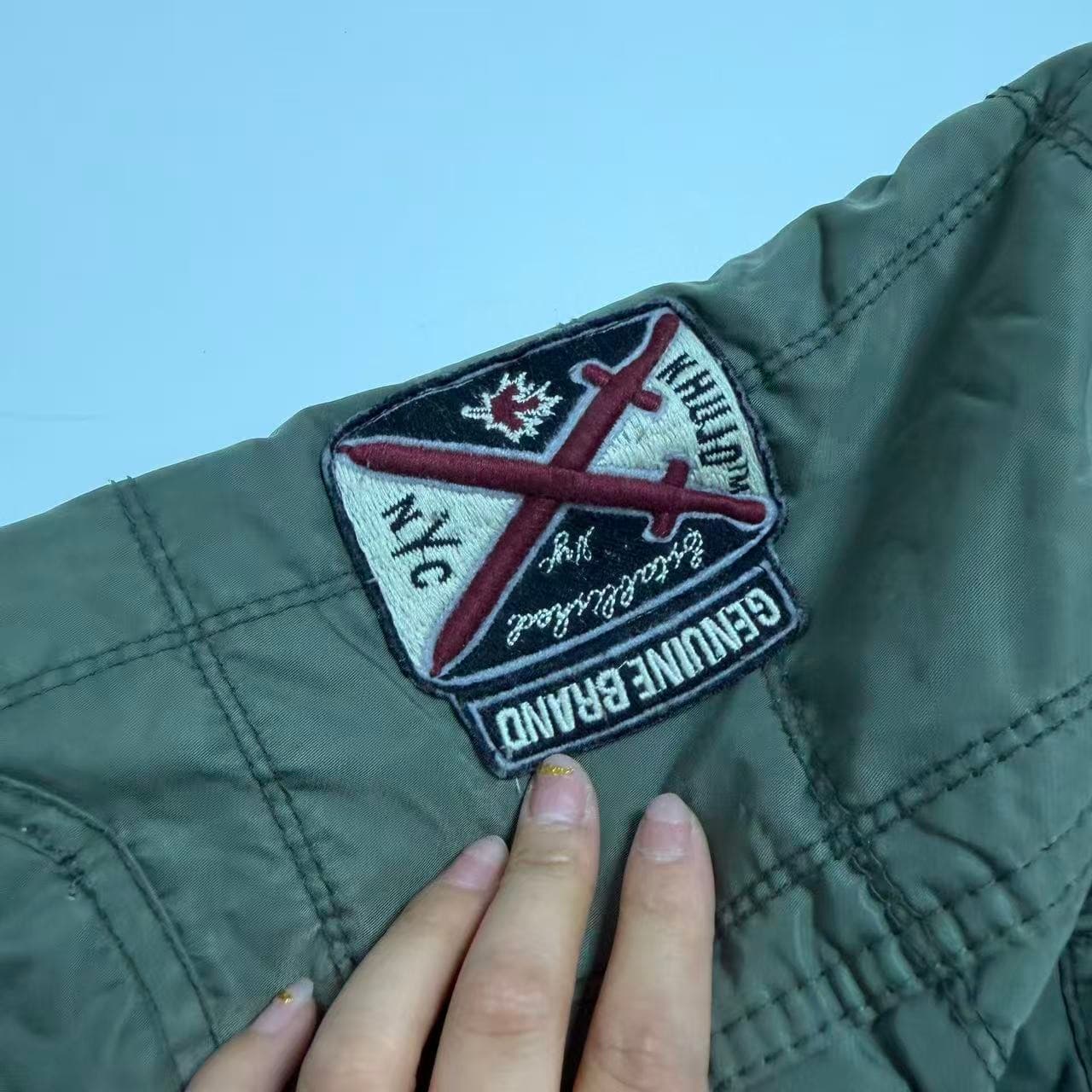 Khujo Military Style Quilted Field Jacket — photo 7 of 8