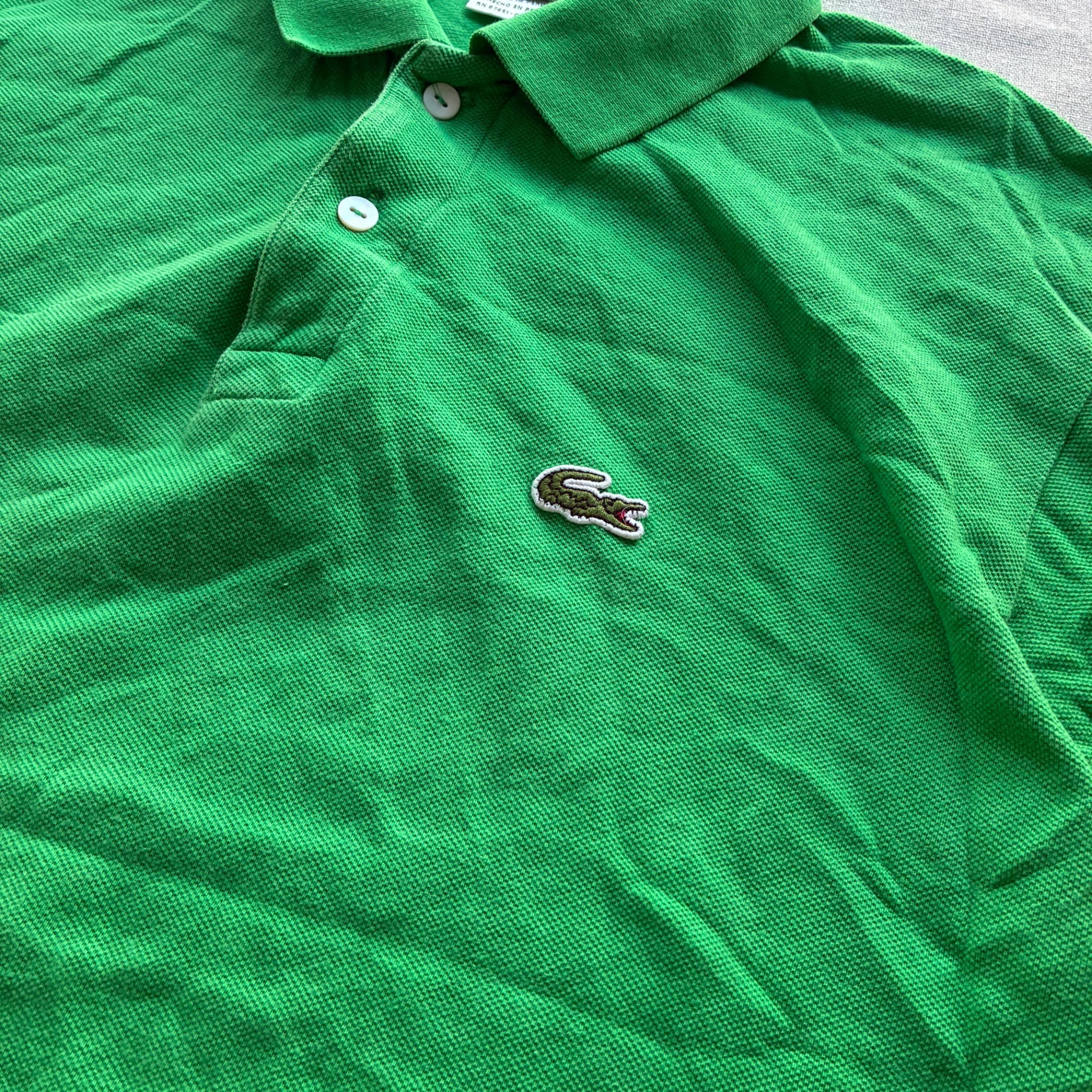 Lacoste Classic L.12.12 Petit Piqué Polo Shirt Green — photo 3 of 7