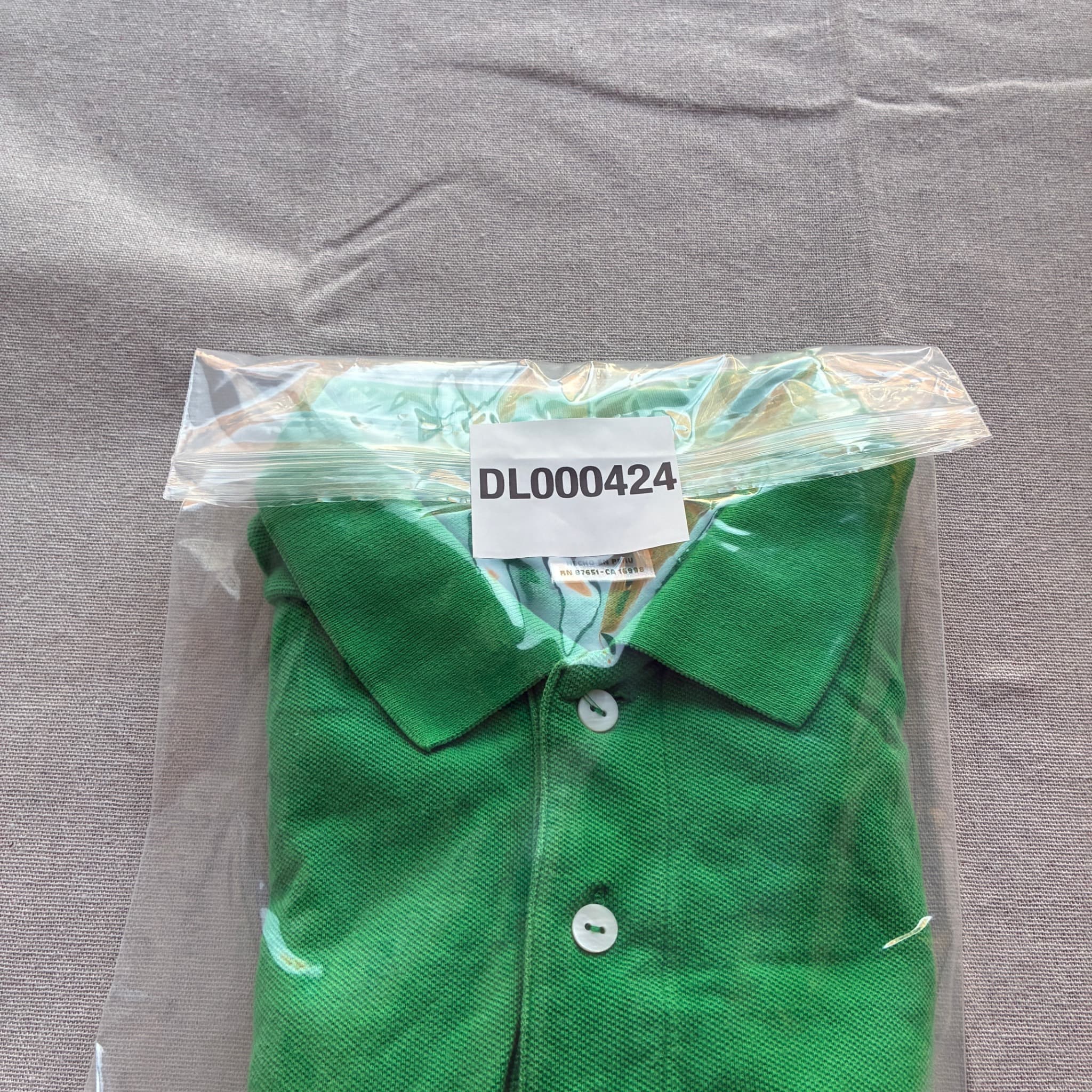 Lacoste Classic L.12.12 Petit Piqué Polo Shirt Green — photo 7 of 7