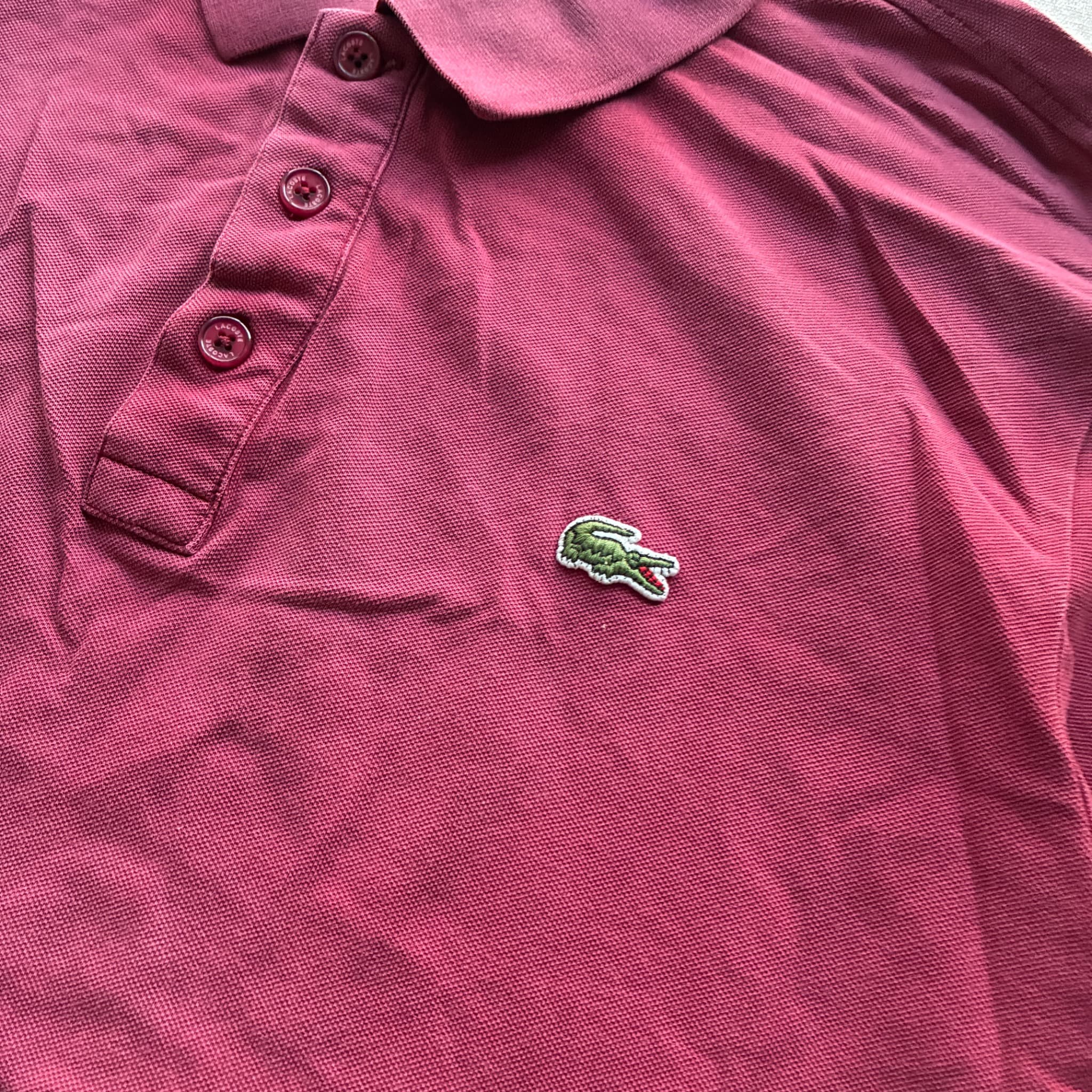 Lacoste Classic L.12.12 Polo Shirt Maroon — photo 2 of 6