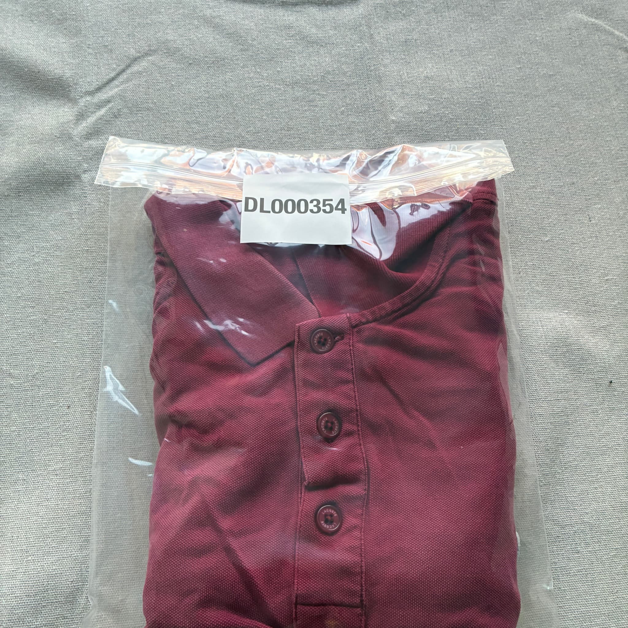 Lacoste Classic L.12.12 Polo Shirt Maroon — photo 6 of 6