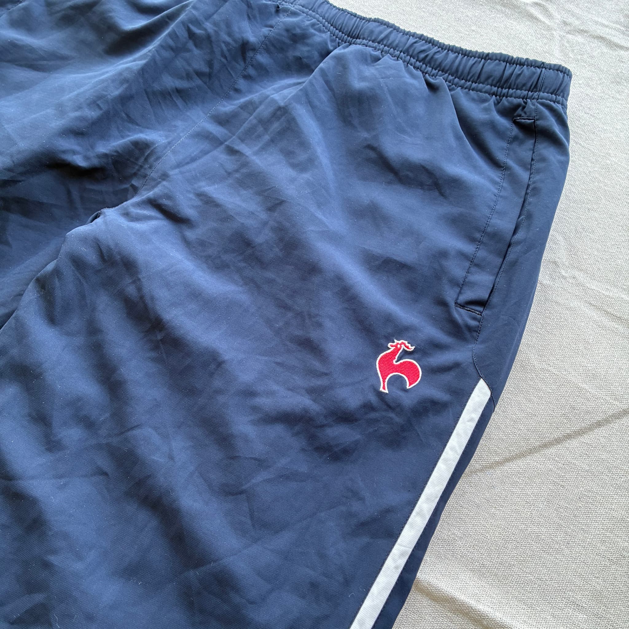 Le Coq Sportif Navy Blue Track Pants Baggy Vintage 2000s Release Size L — photo 3 of 7