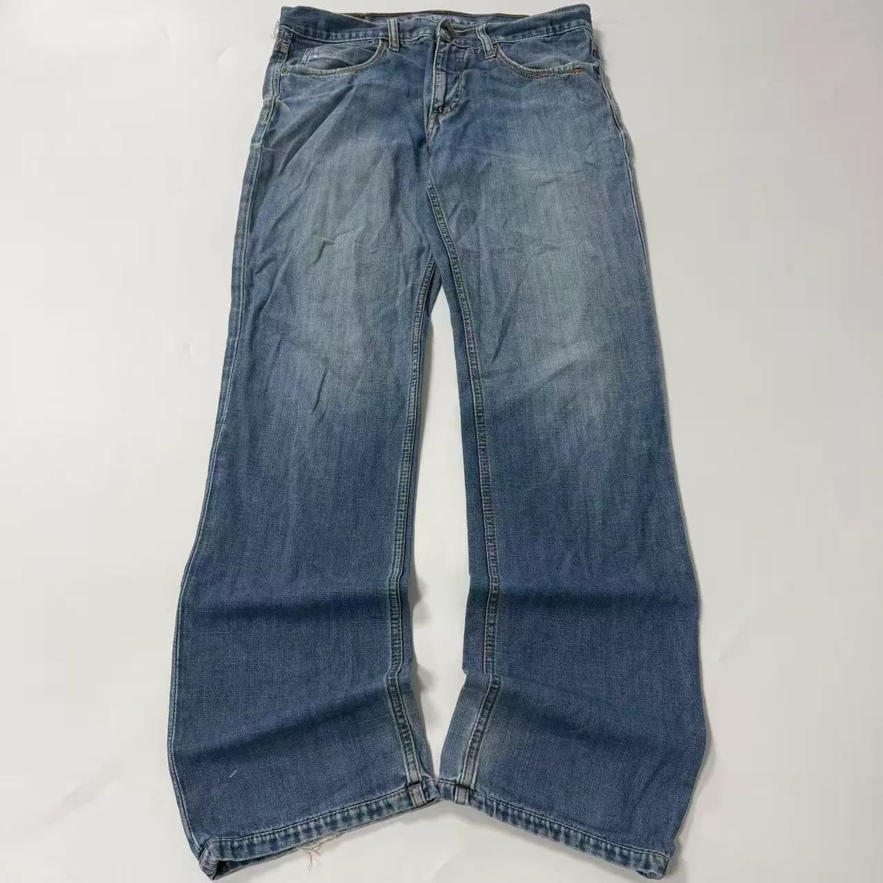 Lee Men's Blue Straight Leg Jeans Size 32 — photo 1 of 8