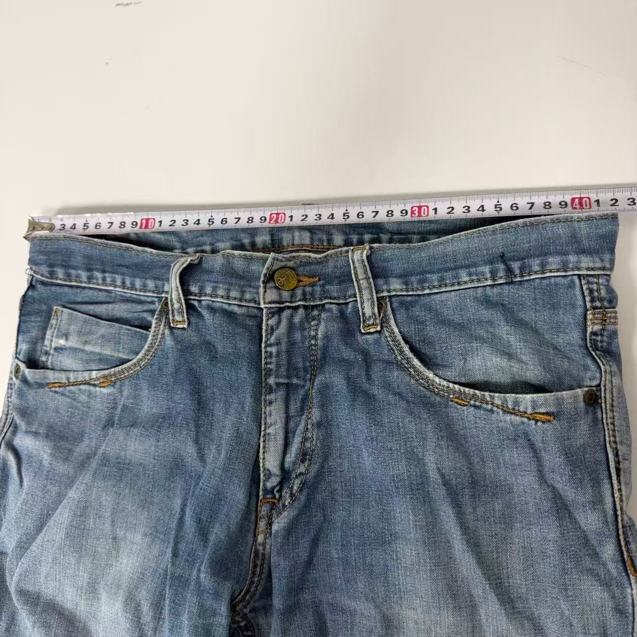 Lee Men's Blue Straight Leg Jeans Size 32 — photo 5 of 8
