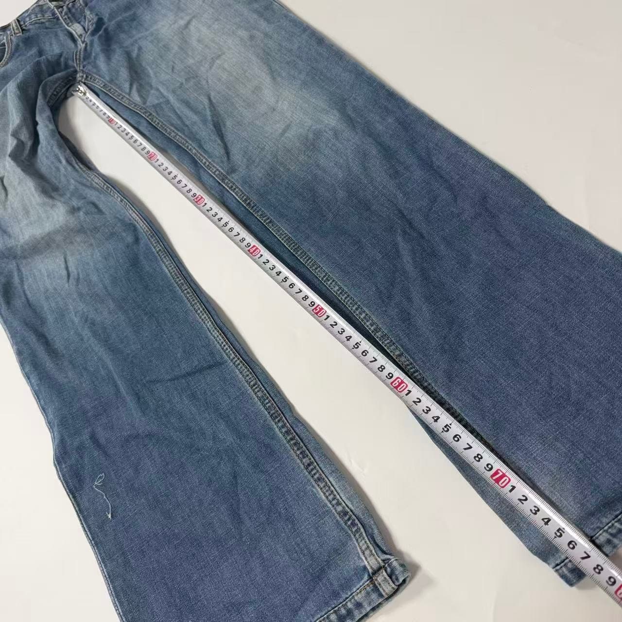 Lee Men's Blue Straight Leg Jeans Size 32 — photo 6 of 8