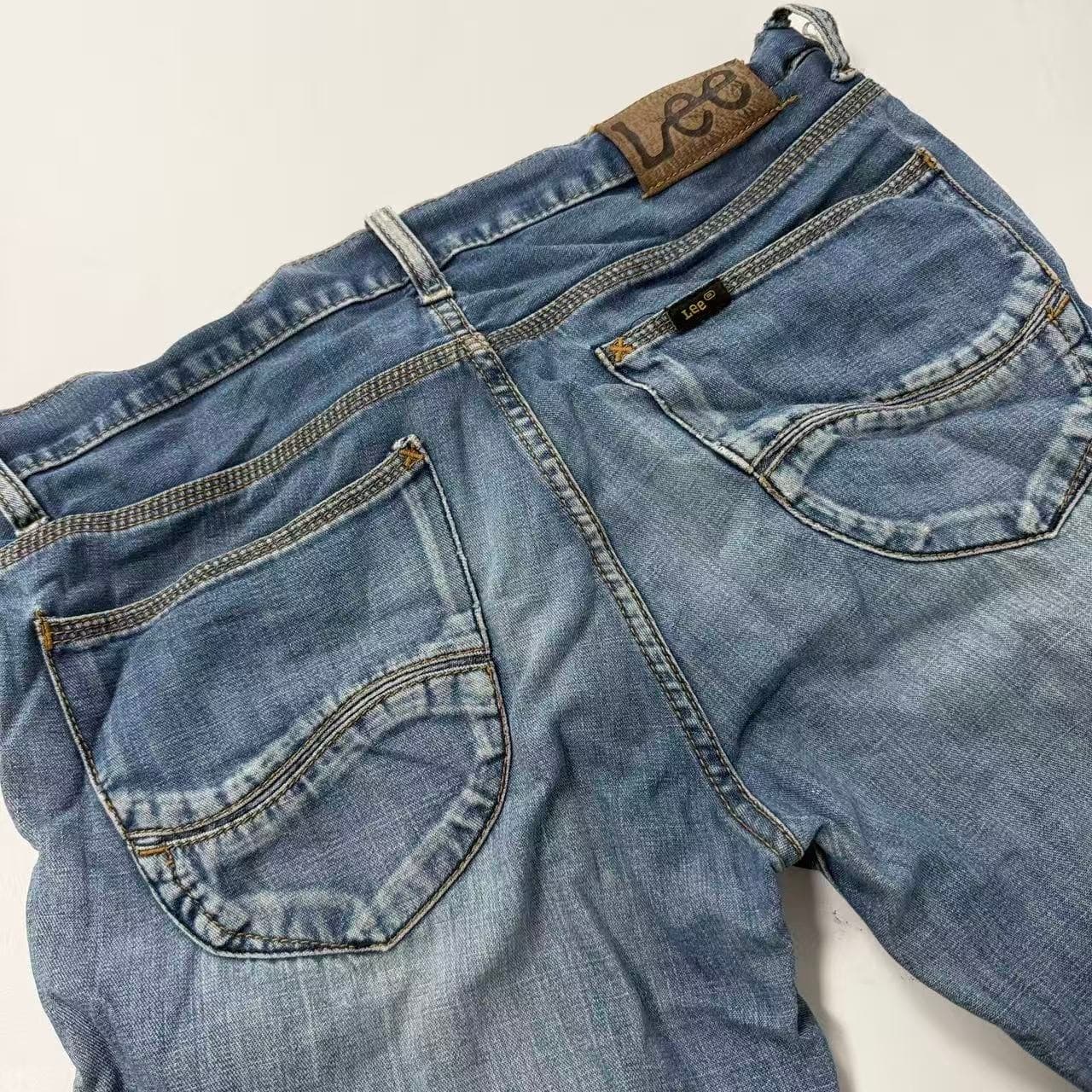 Lee Men's Blue Straight Leg Jeans Size 32 — photo 3 of 8
