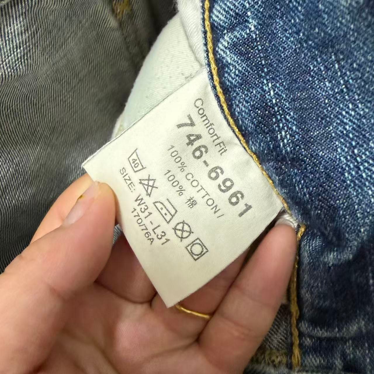 Lee Men's Classic Fit Denim Jeans Blue W31 L31 — photo 4 of 10