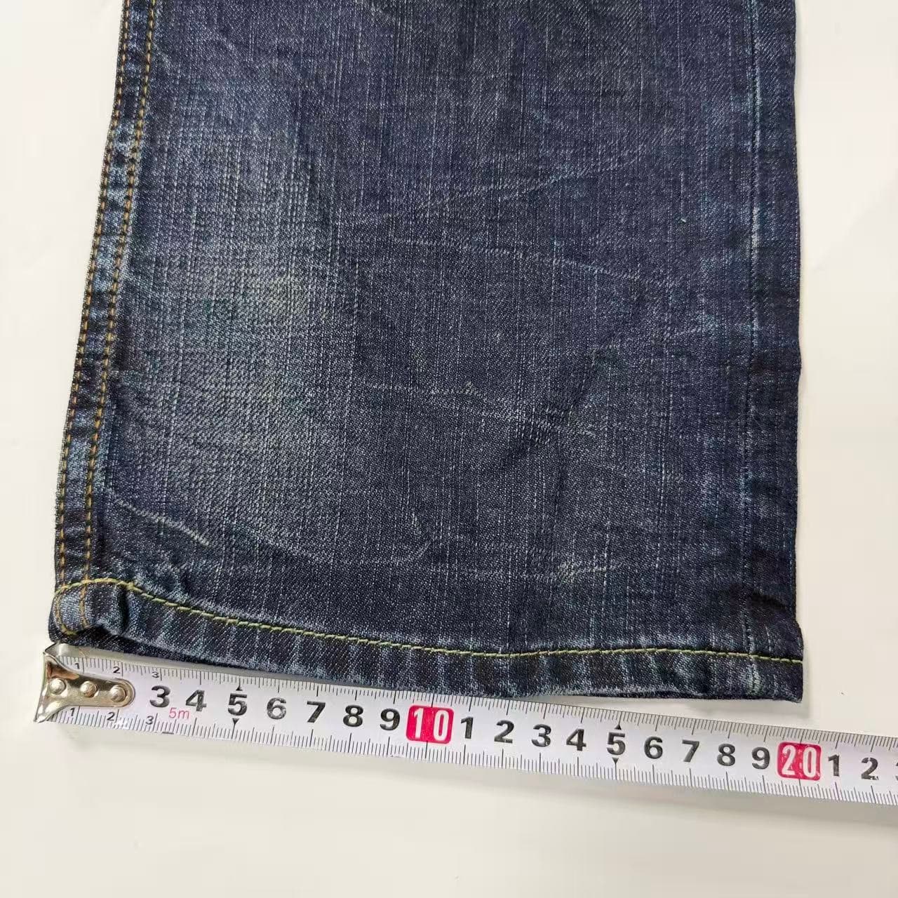 Lee Men's Dark Wash Distressed Regular Fit Jeans — photo 7 of 10