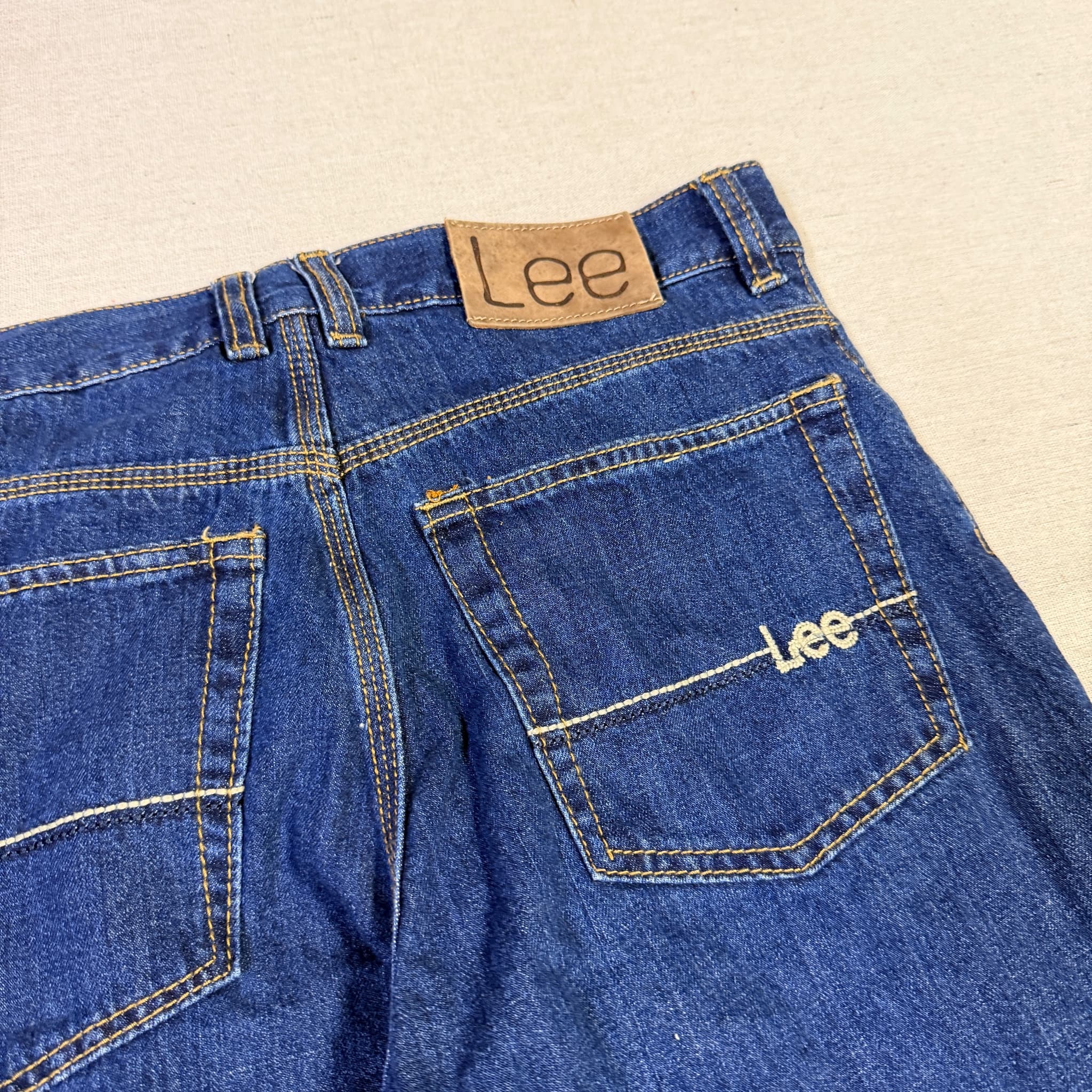 Lee Men's Loose Fit Denim Jean Shorts Blue Size 31 — photo 3 of 9