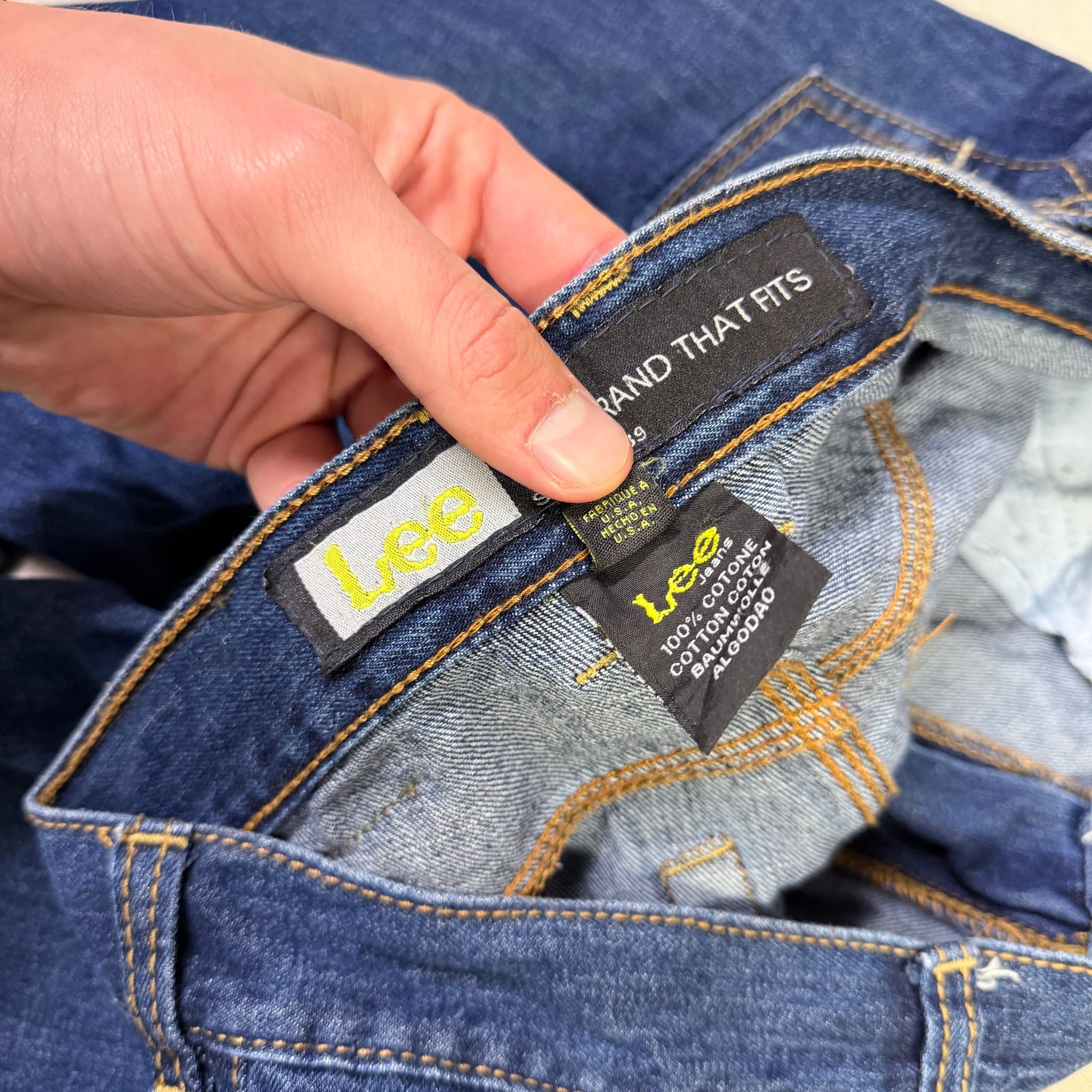 Lee Men's Loose Fit Denim Jean Shorts Blue Size 31 — photo 7 of 9