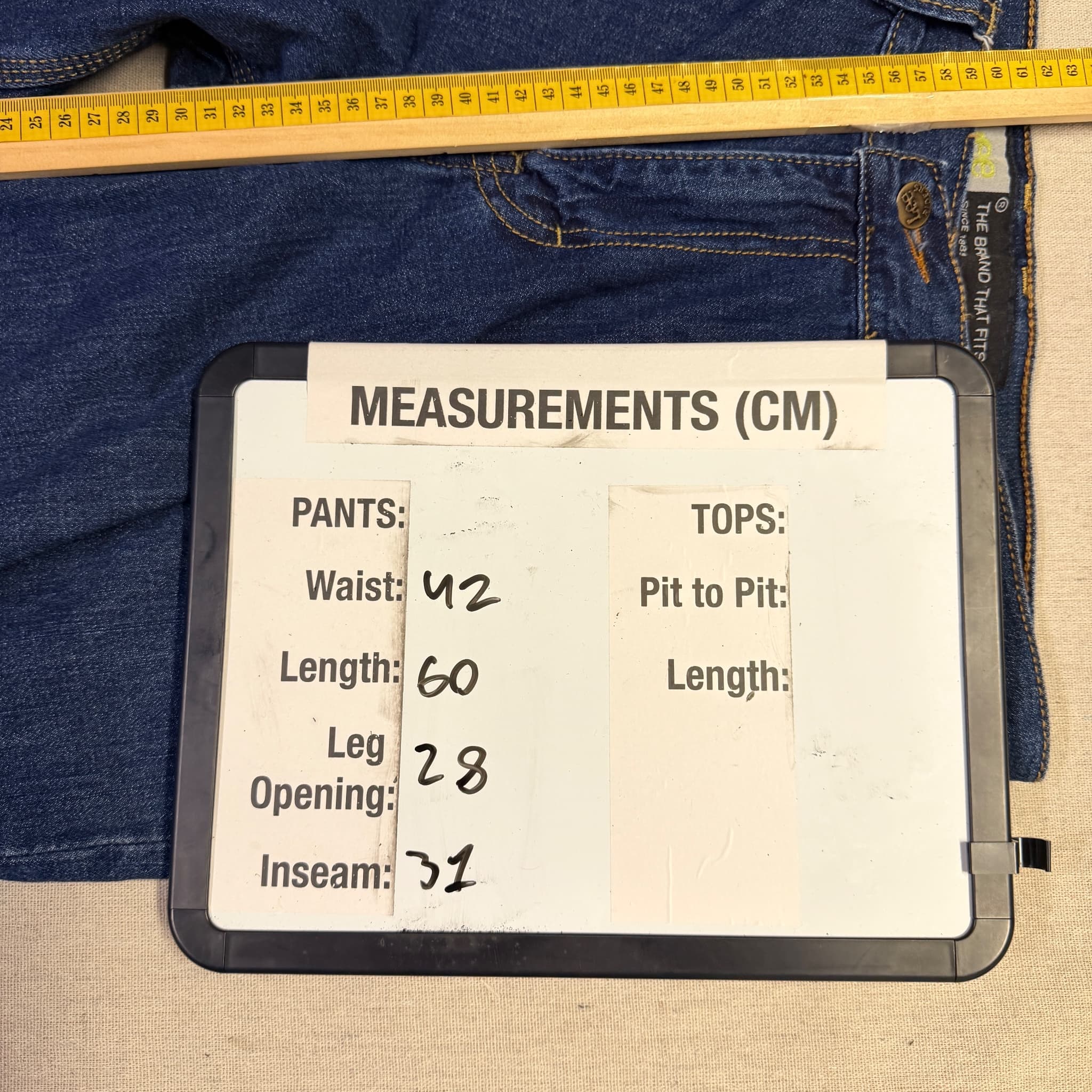 Lee Men's Loose Fit Denim Jean Shorts Blue Size 31 — photo 8 of 9
