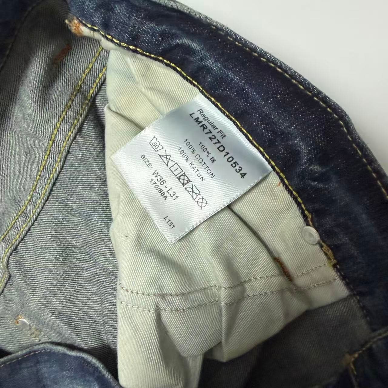 Lee Men's Regular Fit Blue Jeans W36 L31 — photo 2 of 10