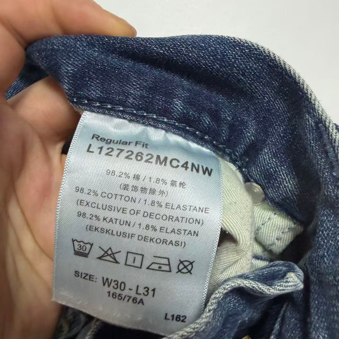 Lee Men's Regular Fit Jeans Blue W30 L31 — photo 3 of 11