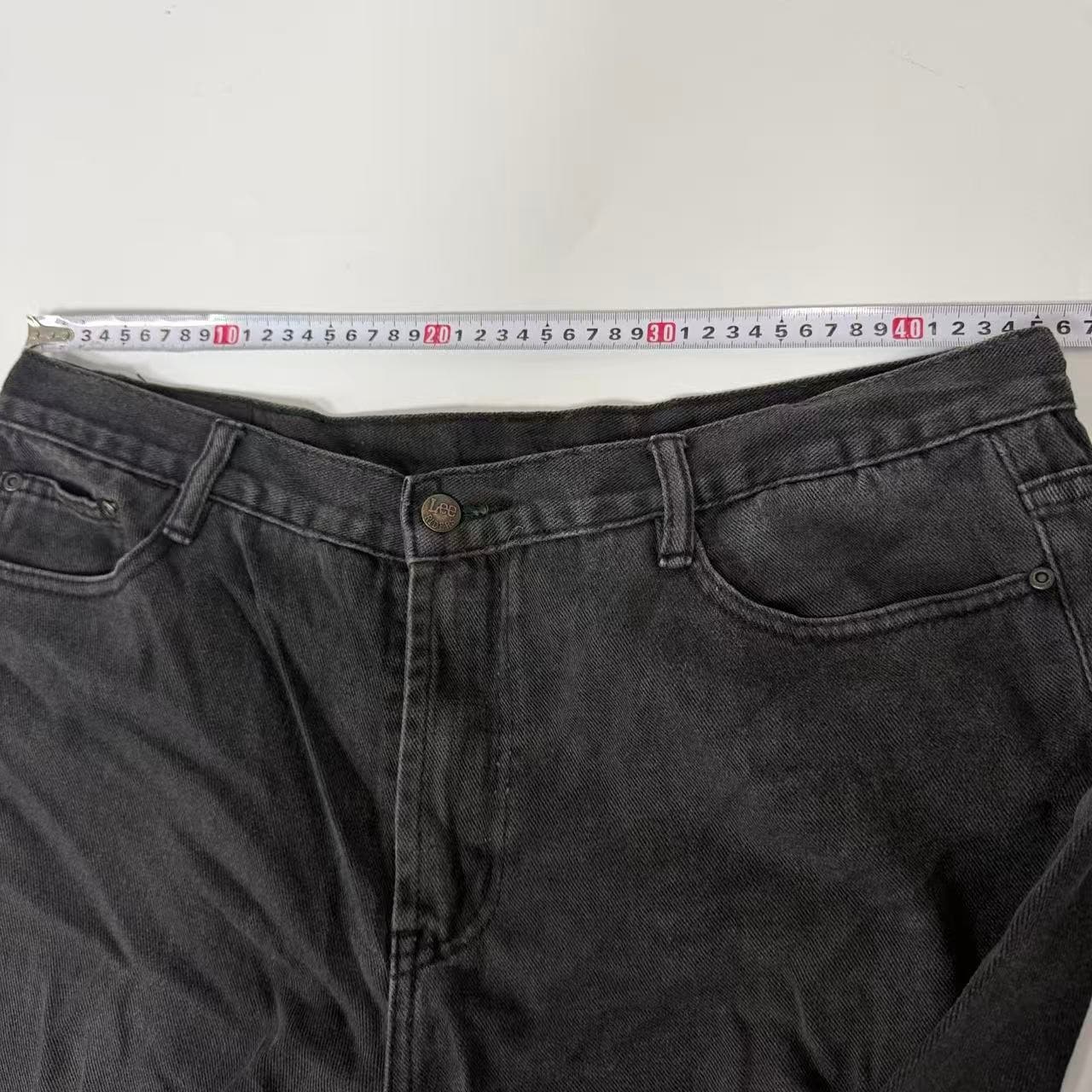Lee Men's Relaxed Fit Straight Leg Jeans Black — photo 9 of 10