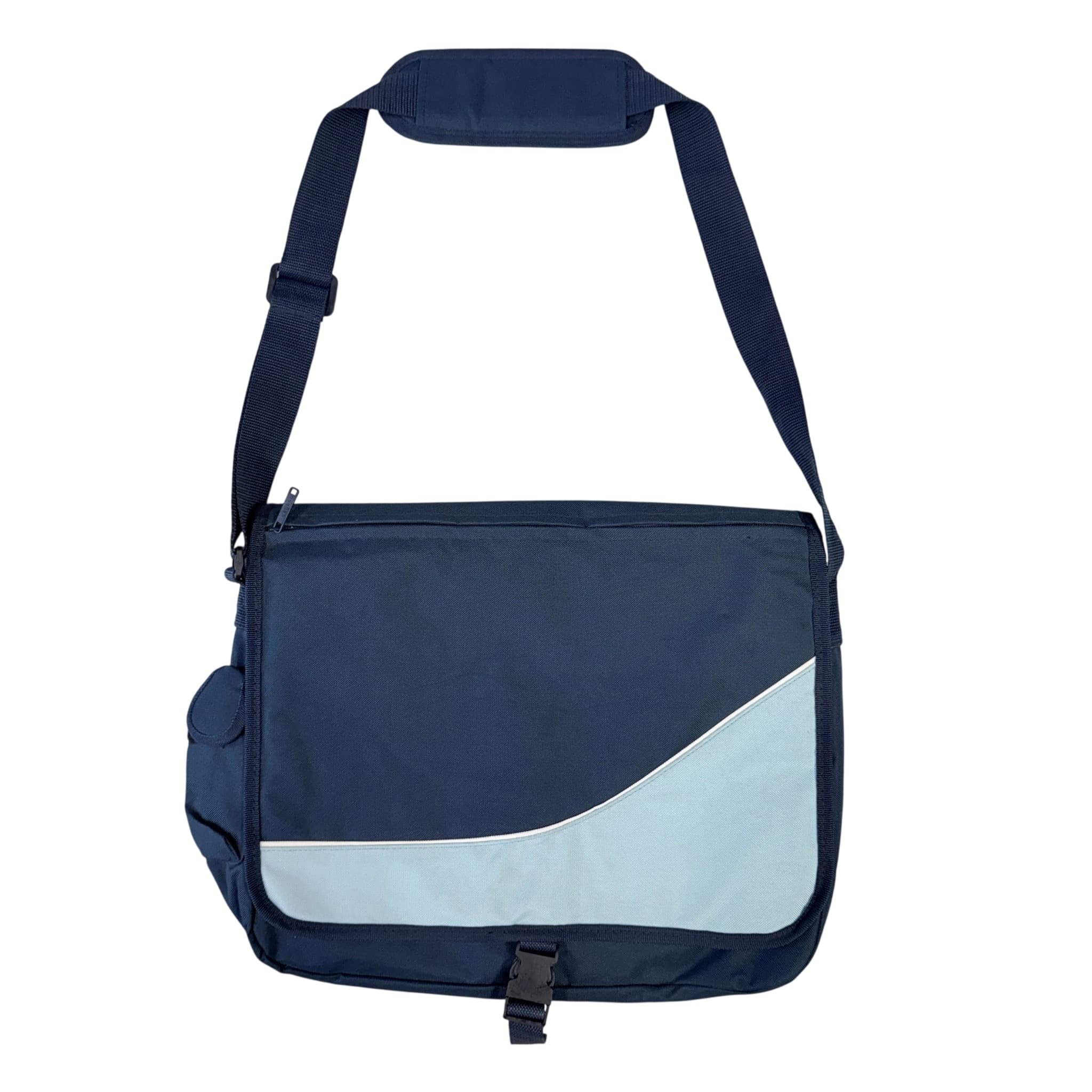 Legend Messenger Bag Navy Blue With Light Blue Accent Shoulder Bag — photo 1 of 8