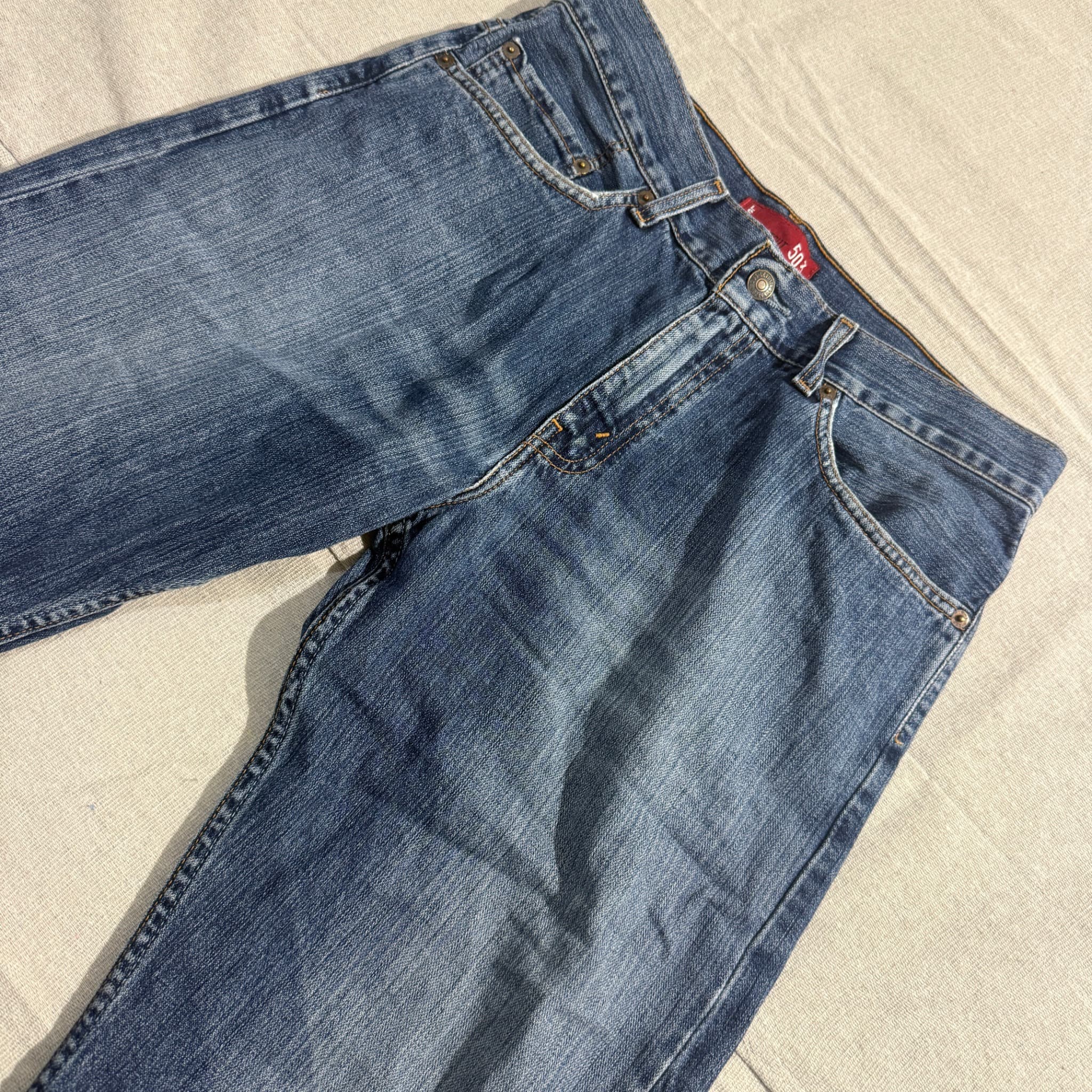 Levi's 503 Bootcut Jeans Blue Men's Size 32 — photo 3 of 8