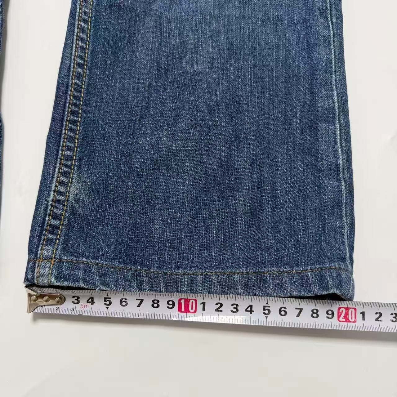 Levi's 523 Straight Leg Denim Jeans Men's W34 L34 — photo 8 of 10
