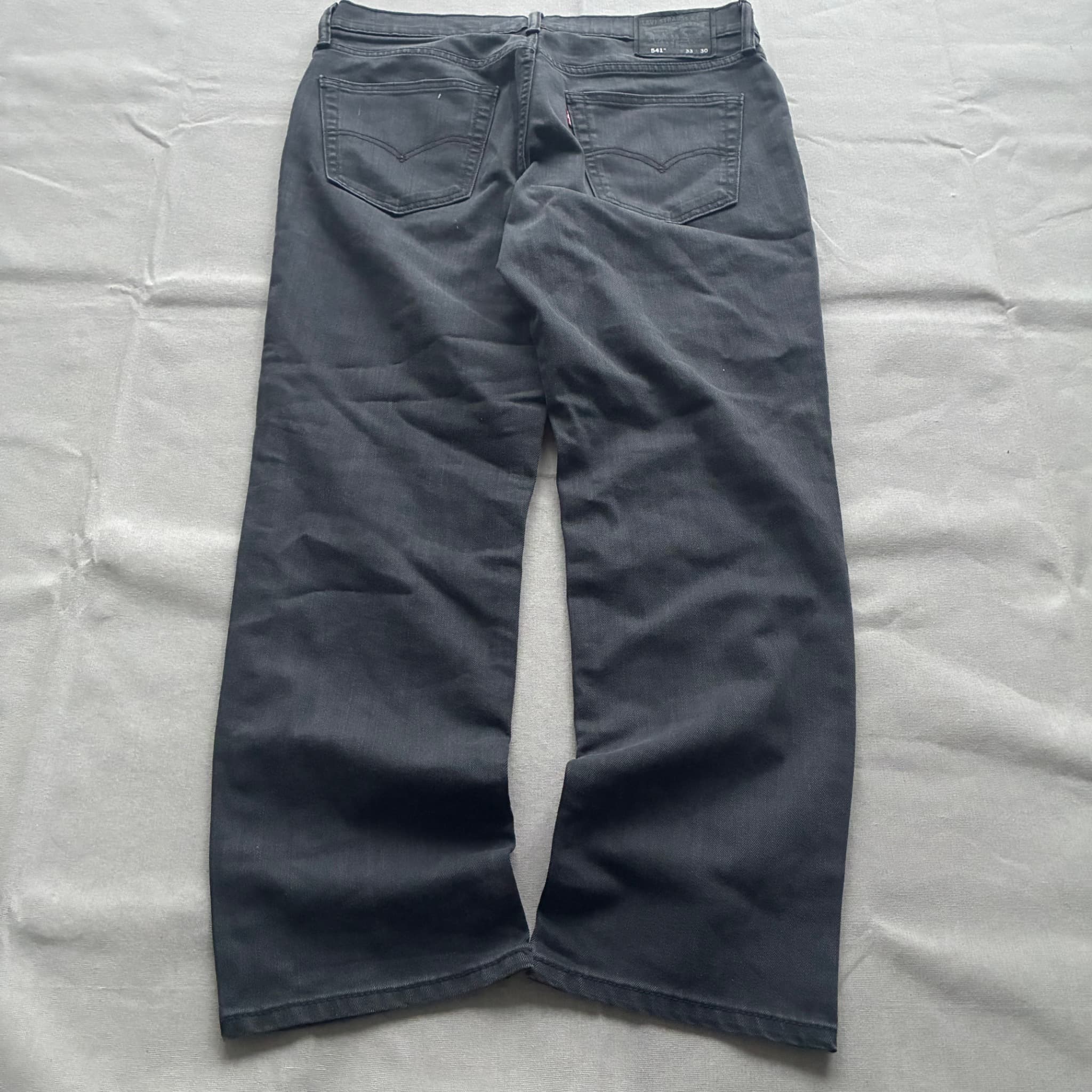 Levi's 541 Athletic Taper Jeans Black Men's Size 33x30 — photo 4 of 10