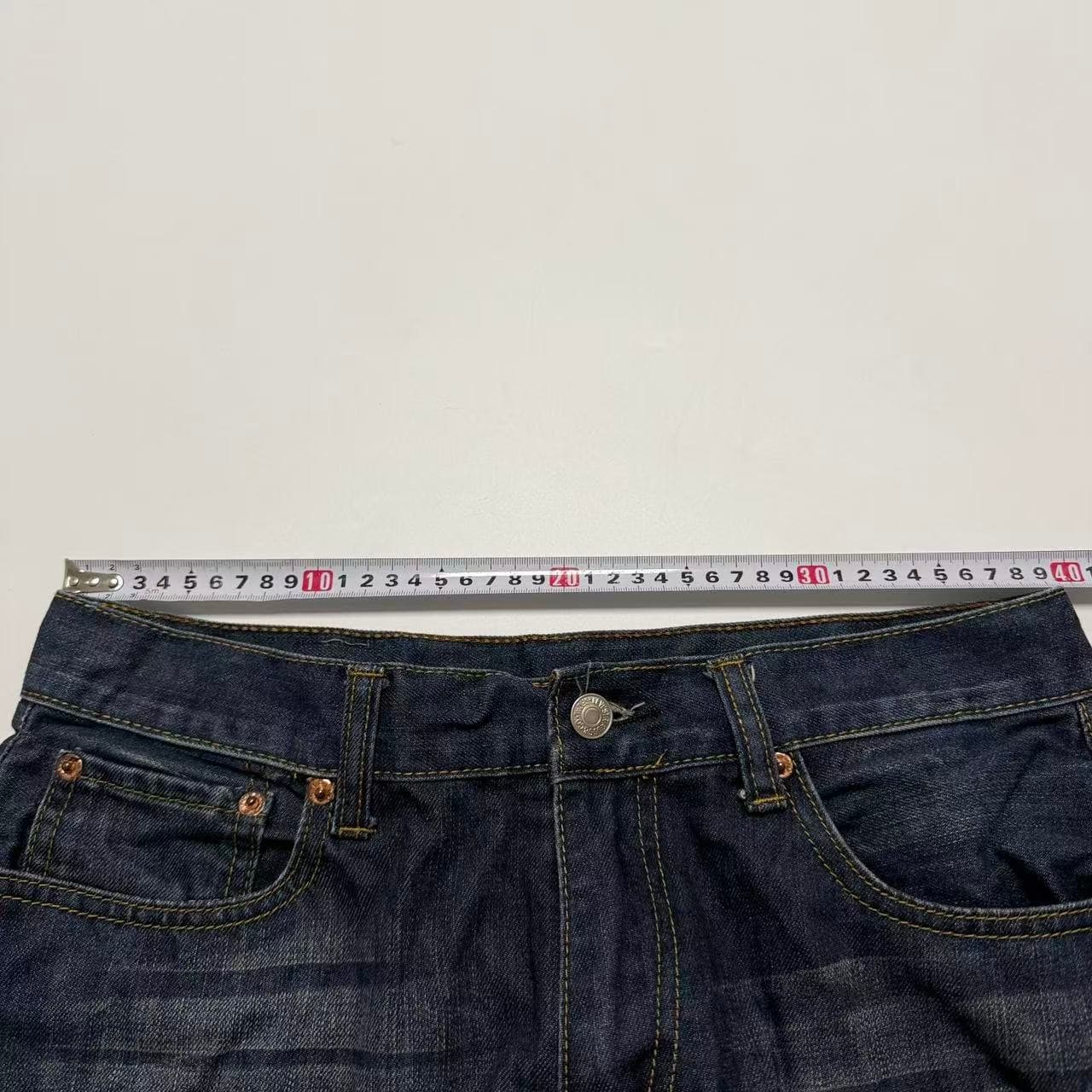 Levi's 559 Relaxed Straight Leg Jeans Dark Blue — photo 7 of 8