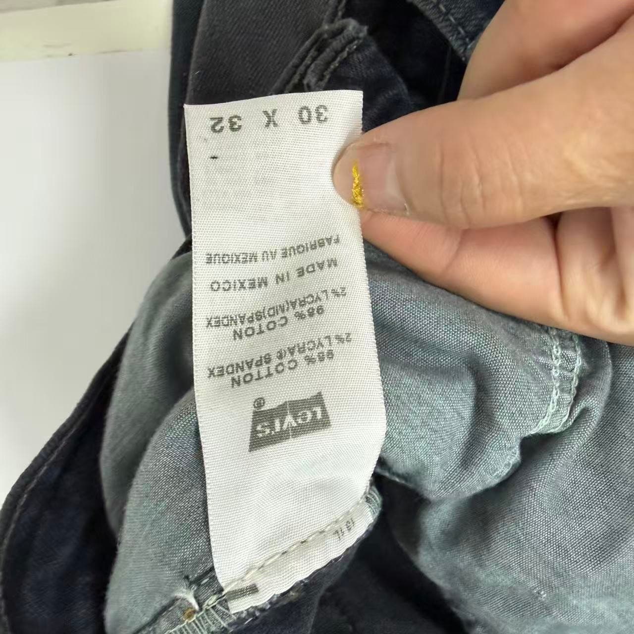 Levi's Black Denim Jeans Men's Size 30x32 — photo 3 of 11