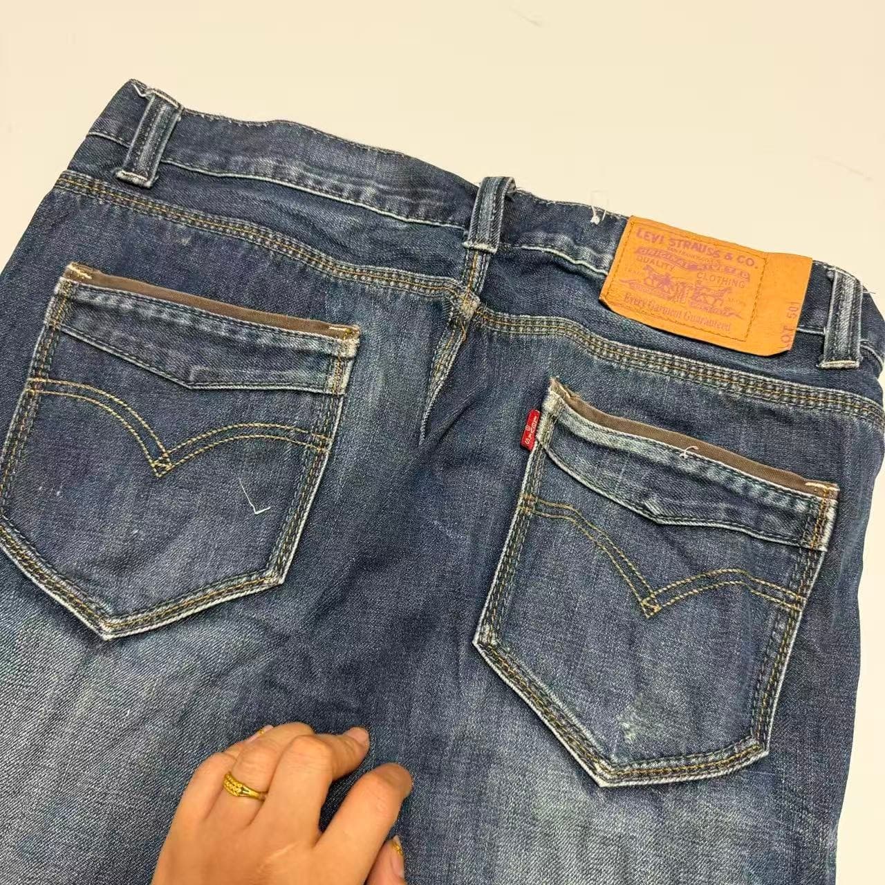 Levi's Men's Blue Denim Jeans Size 31 — photo 6 of 10