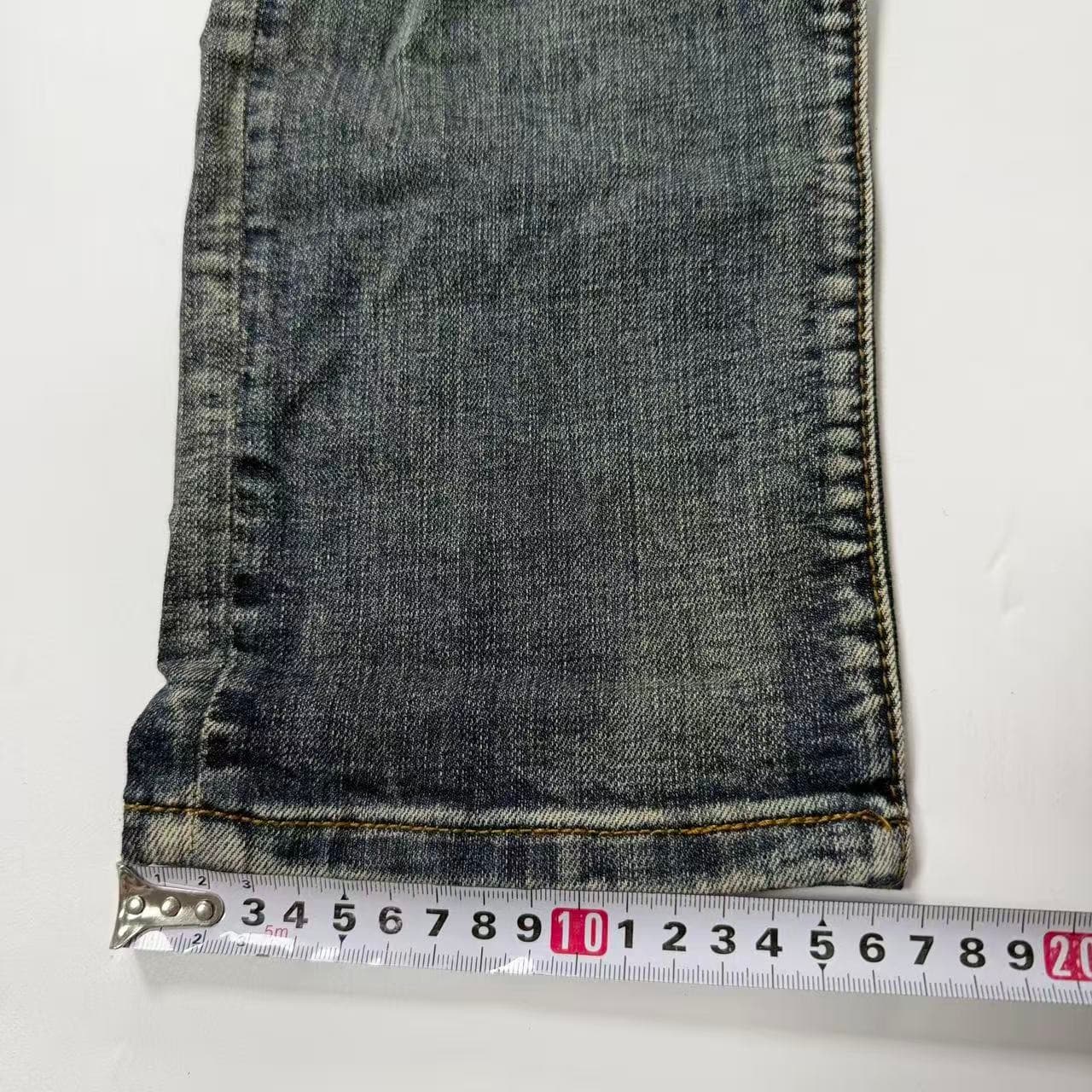 Levi's Men's Blue Distressed Denim Jeans W32 L32 — photo 8 of 11