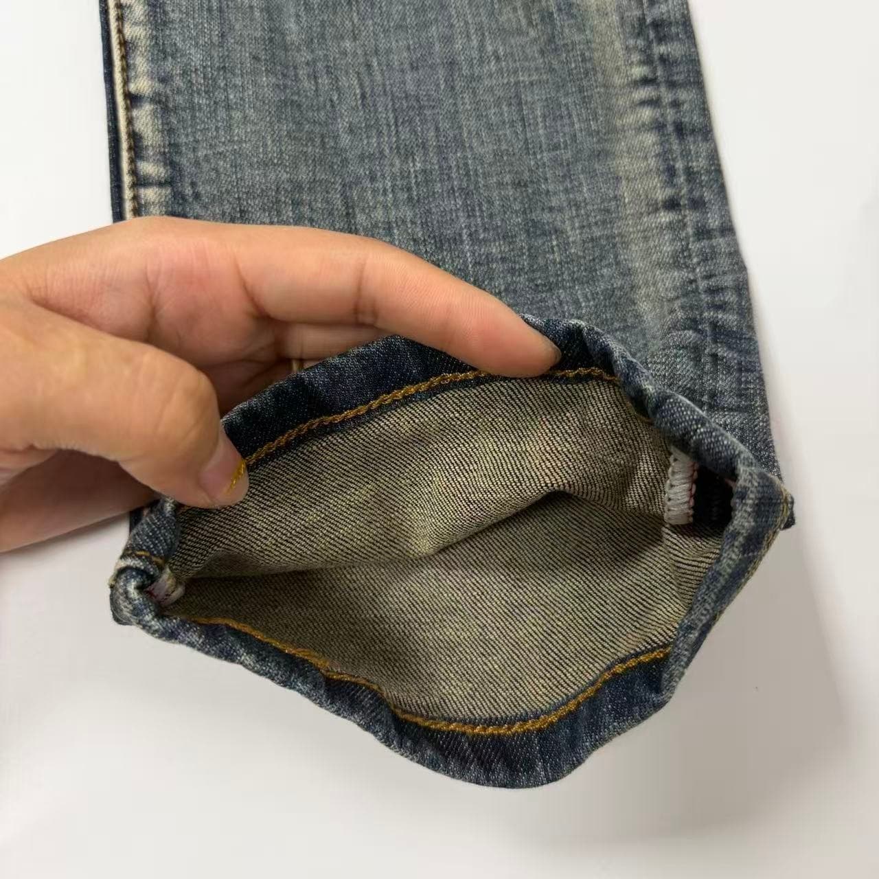 Levi's Men's Blue Distressed Denim Jeans W32 L32 — photo 9 of 11