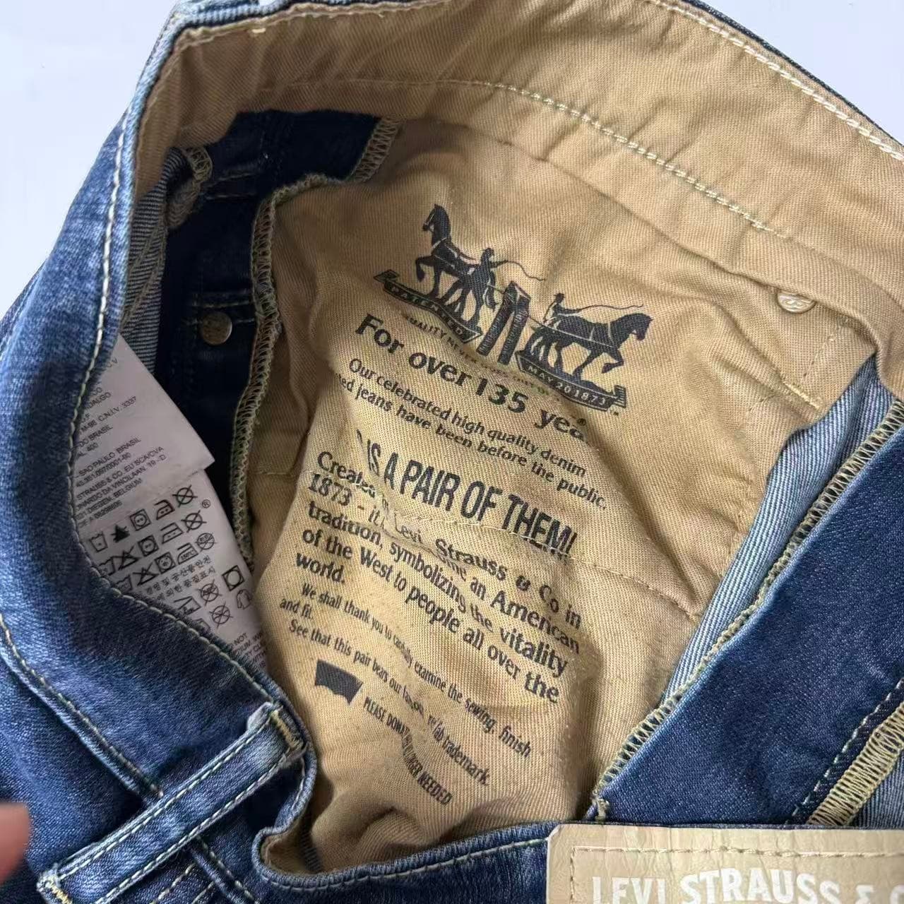 Levi's Men's Dark Blue Denim Jeans W34 L32 — photo 4 of 10
