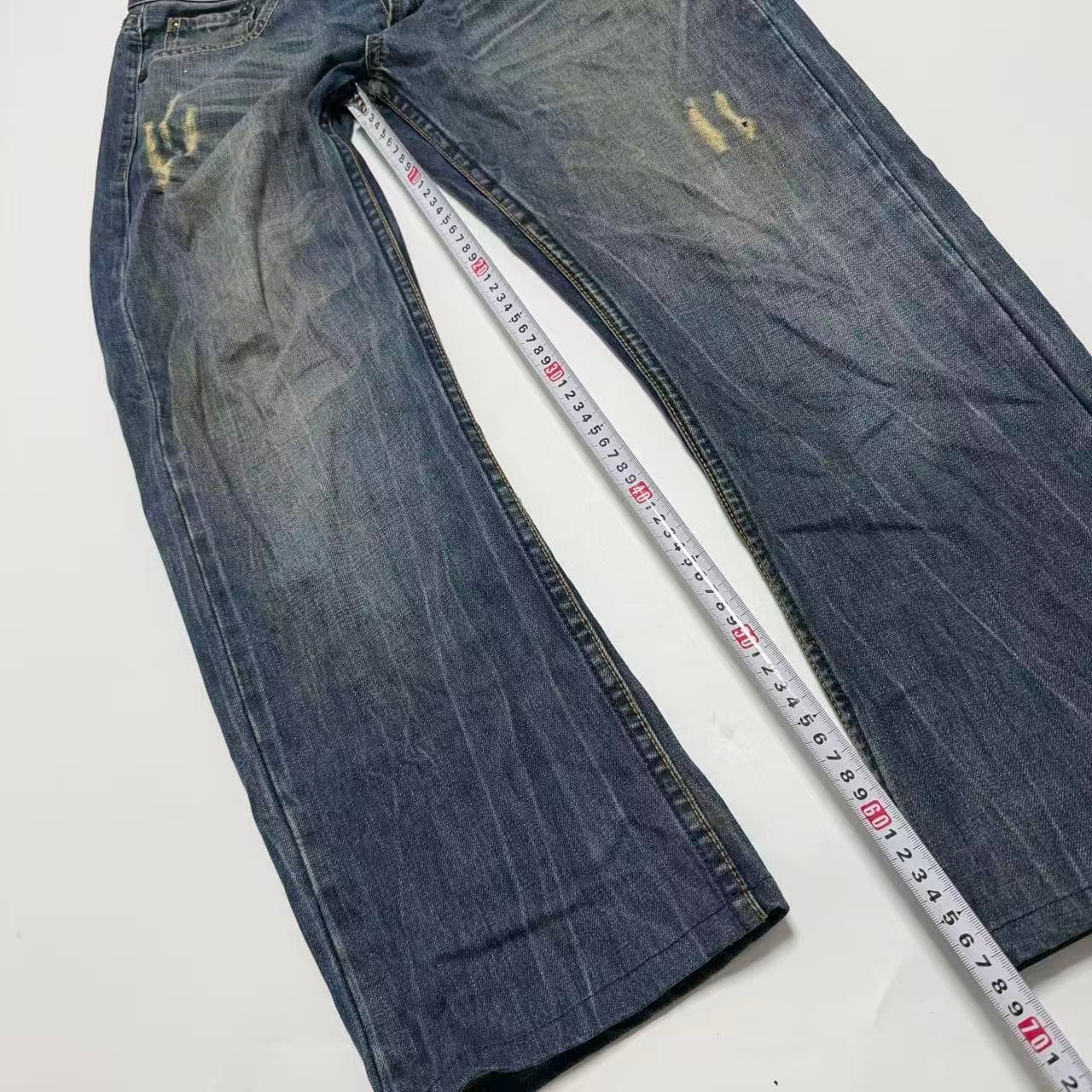 Levi's Men's Distressed Blue Denim Jeans W32 L33 — photo 4 of 10