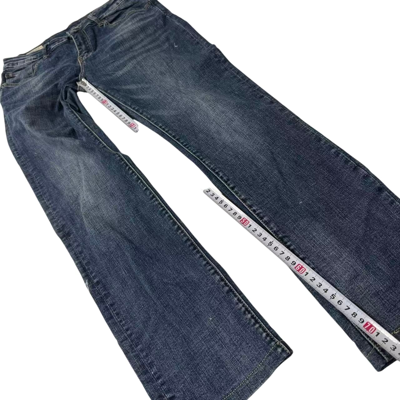 Levi's Premium Women's Blue Acid Wash Denim Jeans — photo 9 of 10