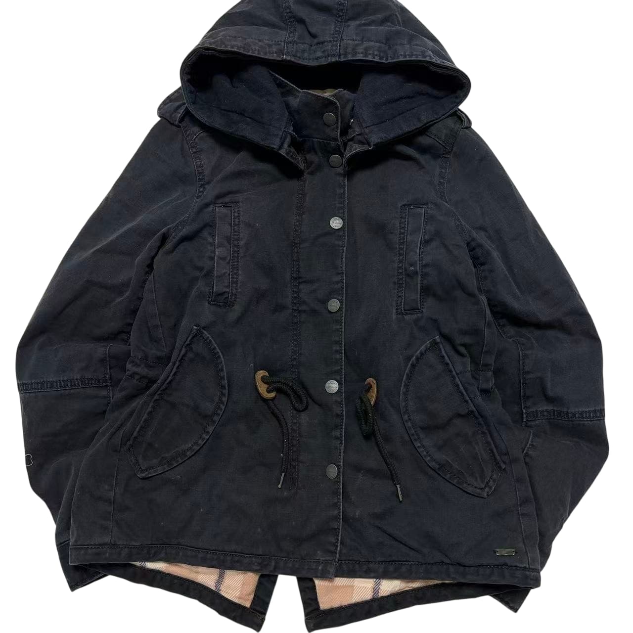 Levi's Women's Hooded Utility Field Jacket Black — photo 1 of 6