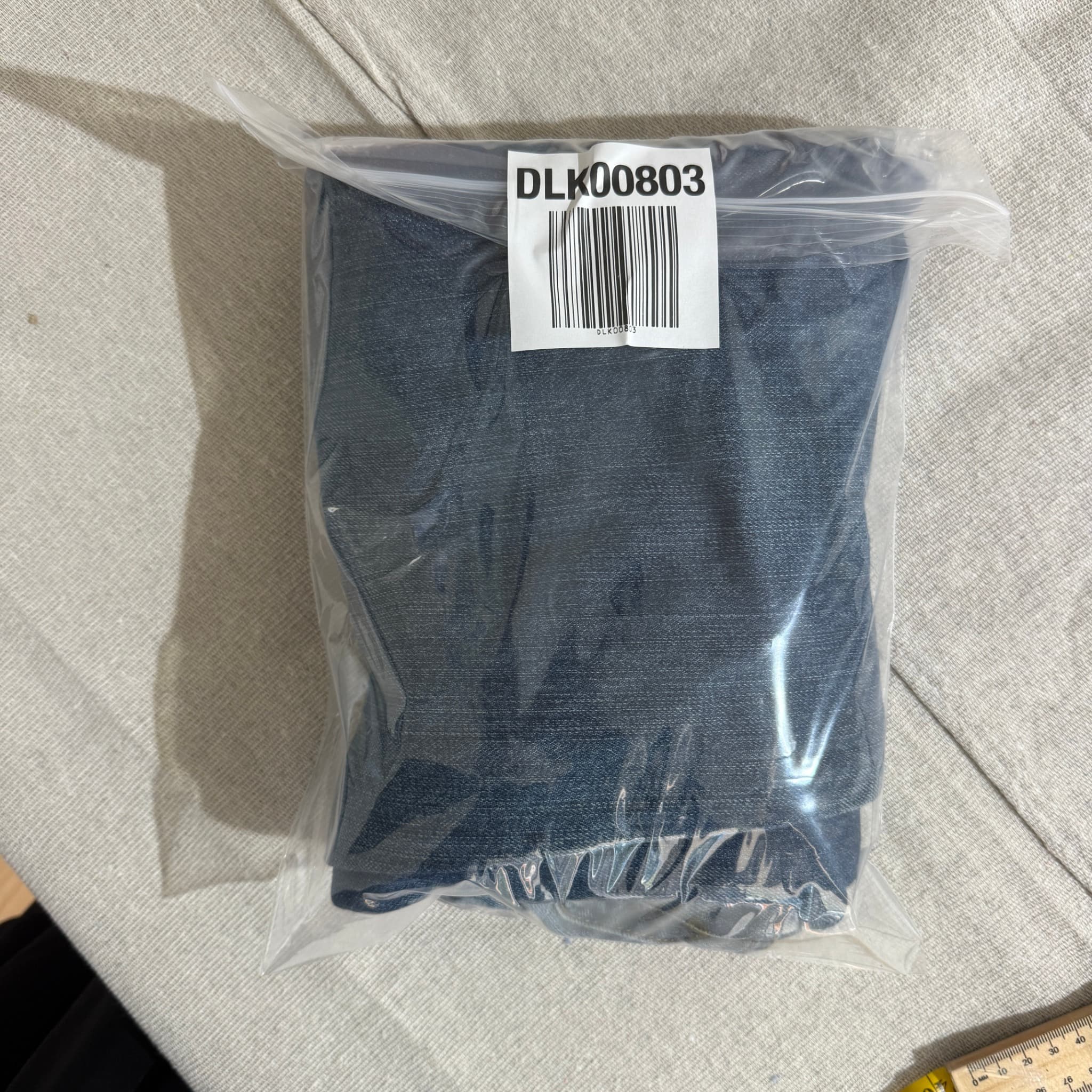 Levi's x Levi's Ferrom Blue Denim Jeans With Side Zip — photo 7 of 7