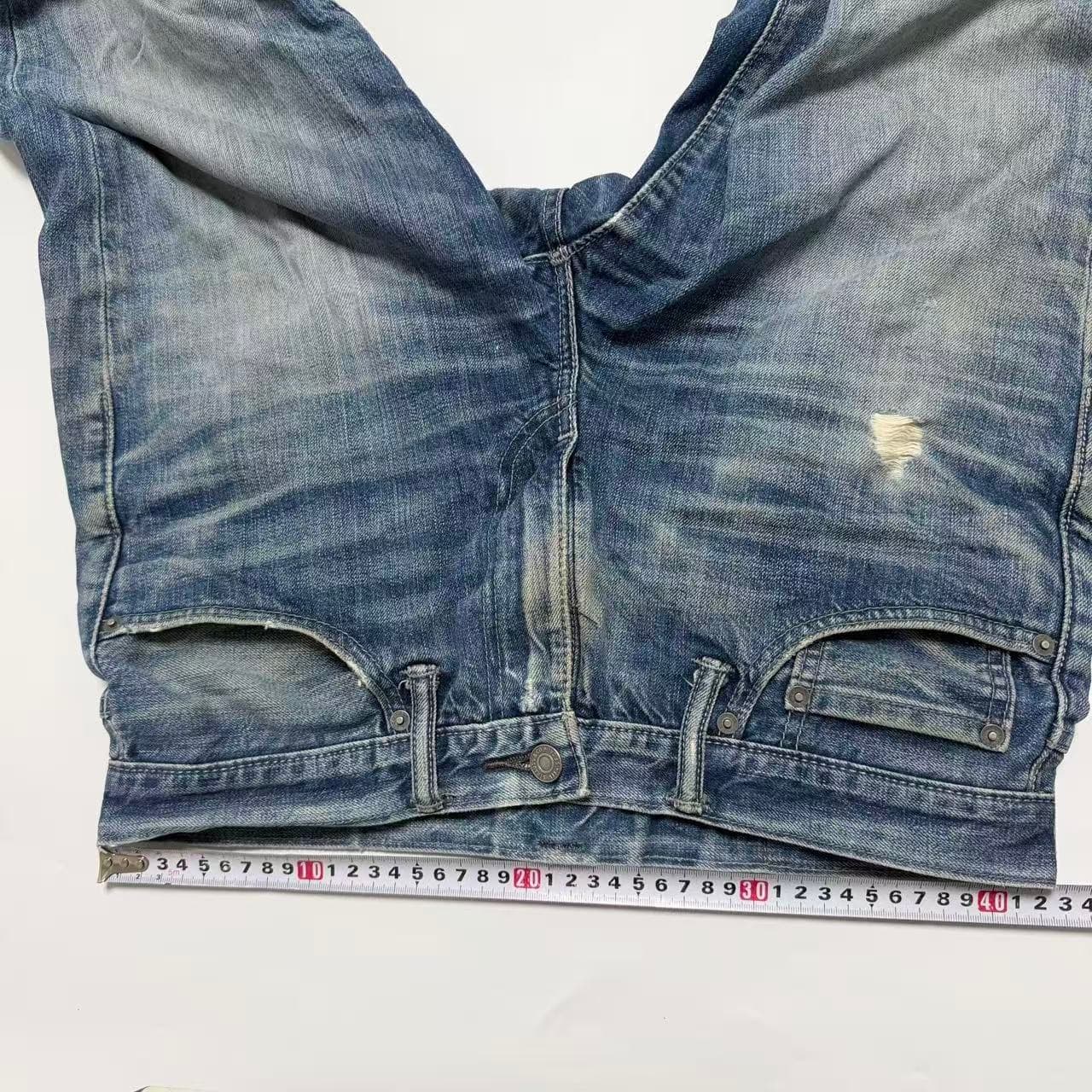 Levi Strauss 514 Straight Fit Distressed Jeans W32 L32 — photo 10 of 11