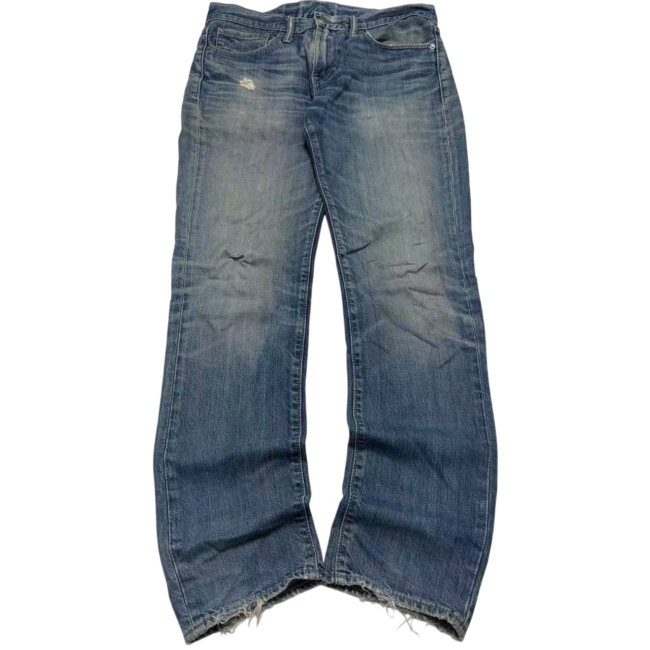 Levi Strauss 514 Straight Fit Distressed Jeans W32 L32 — photo 1 of 11