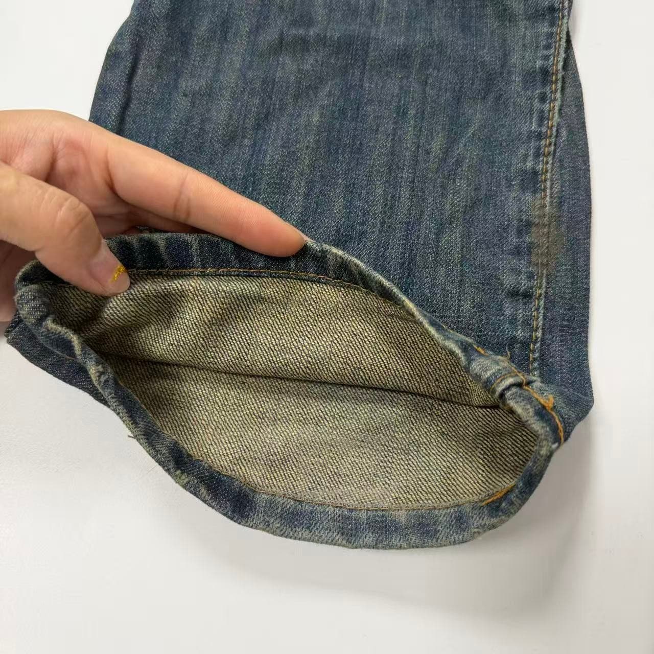 Levi Strauss & Co. 501 Distressed Blue Denim Jeans W29 L32 — photo 6 of 8